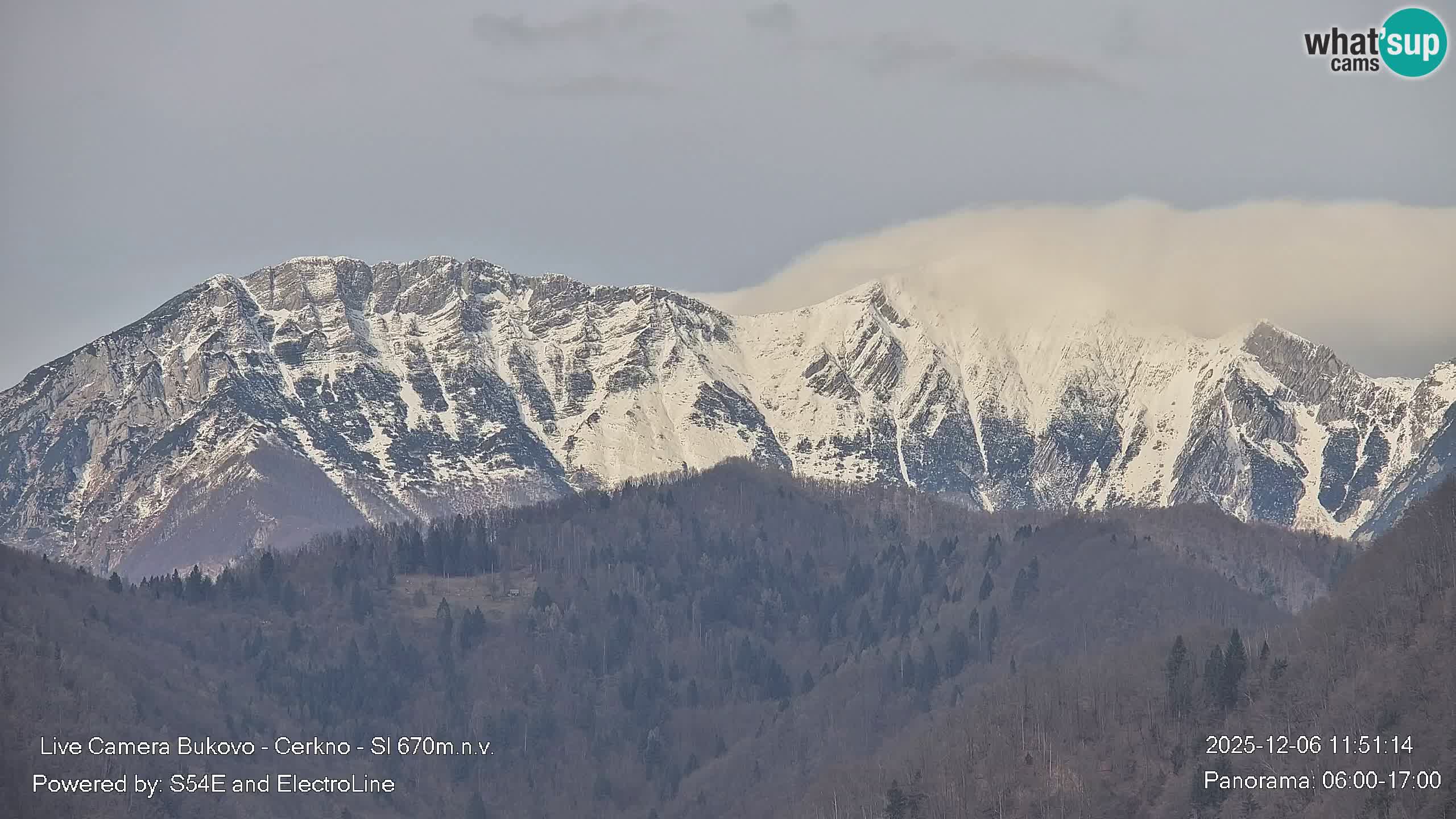 Webcam Bukovo – Baška grapa | Cerkno | Slovénie