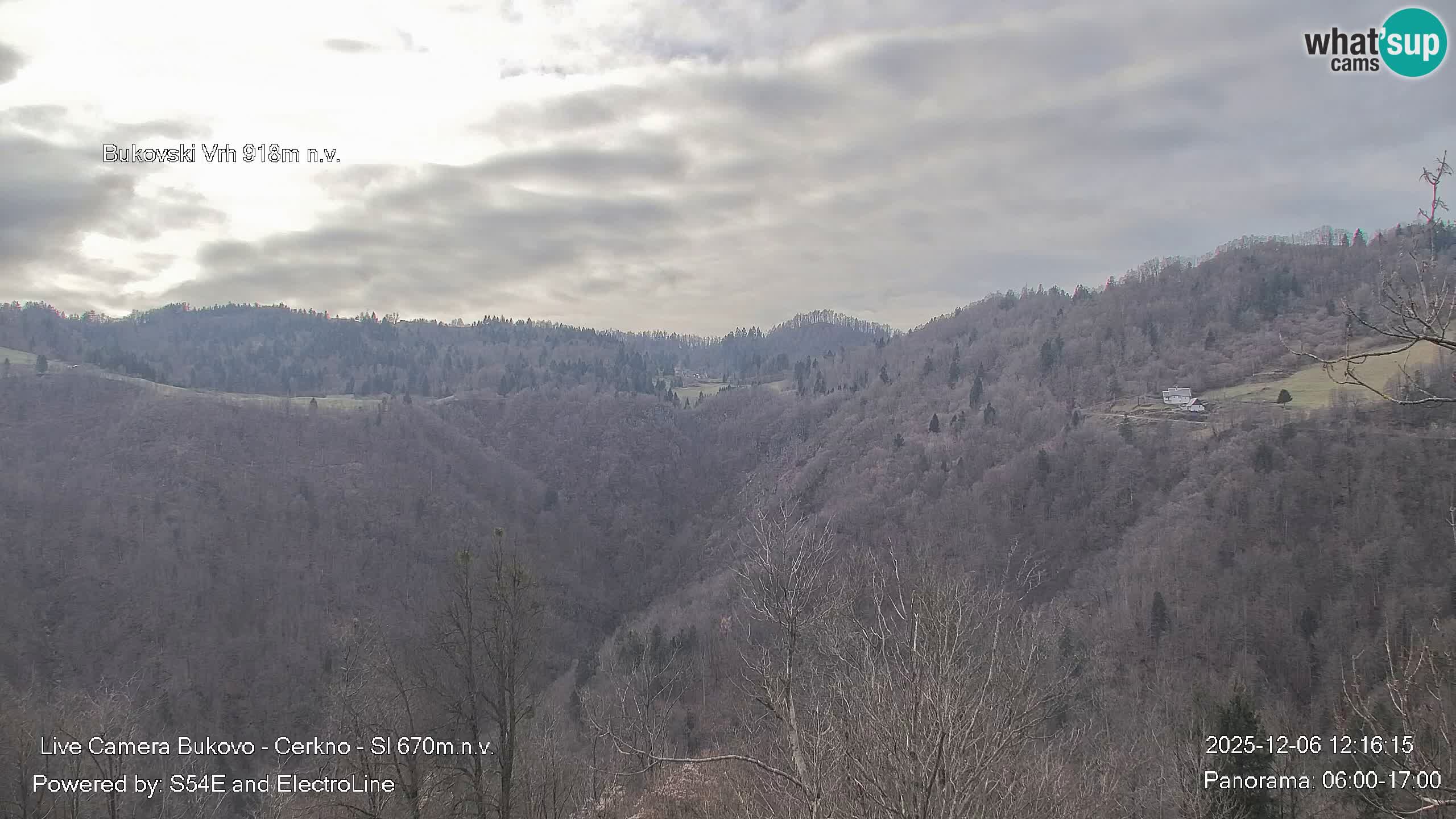 Bukovo Webcam – Baška grapa | Cerkno | Slowenien