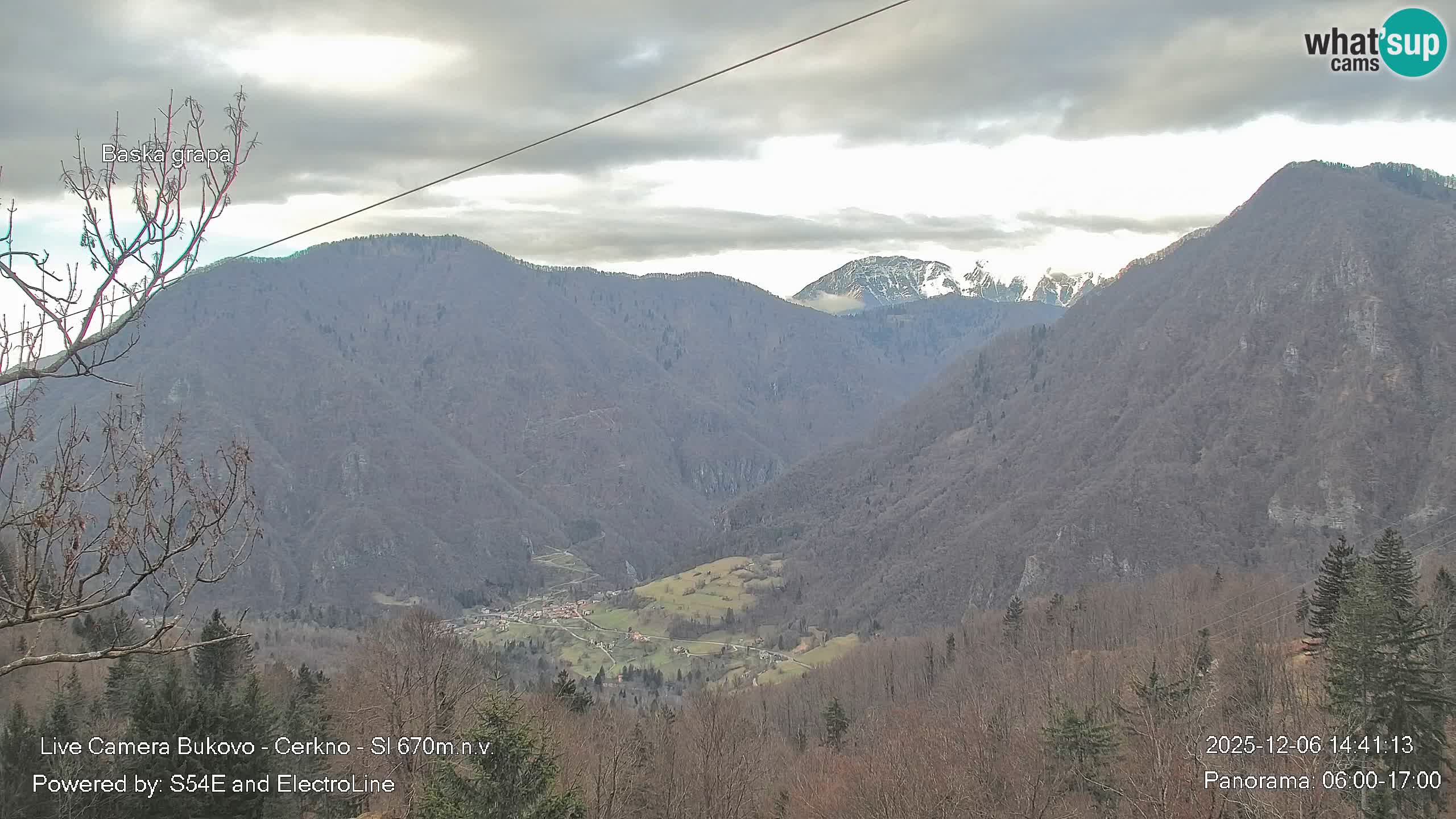 Webcam Bukovo – Baška grapa | Cerkno | Slovenia