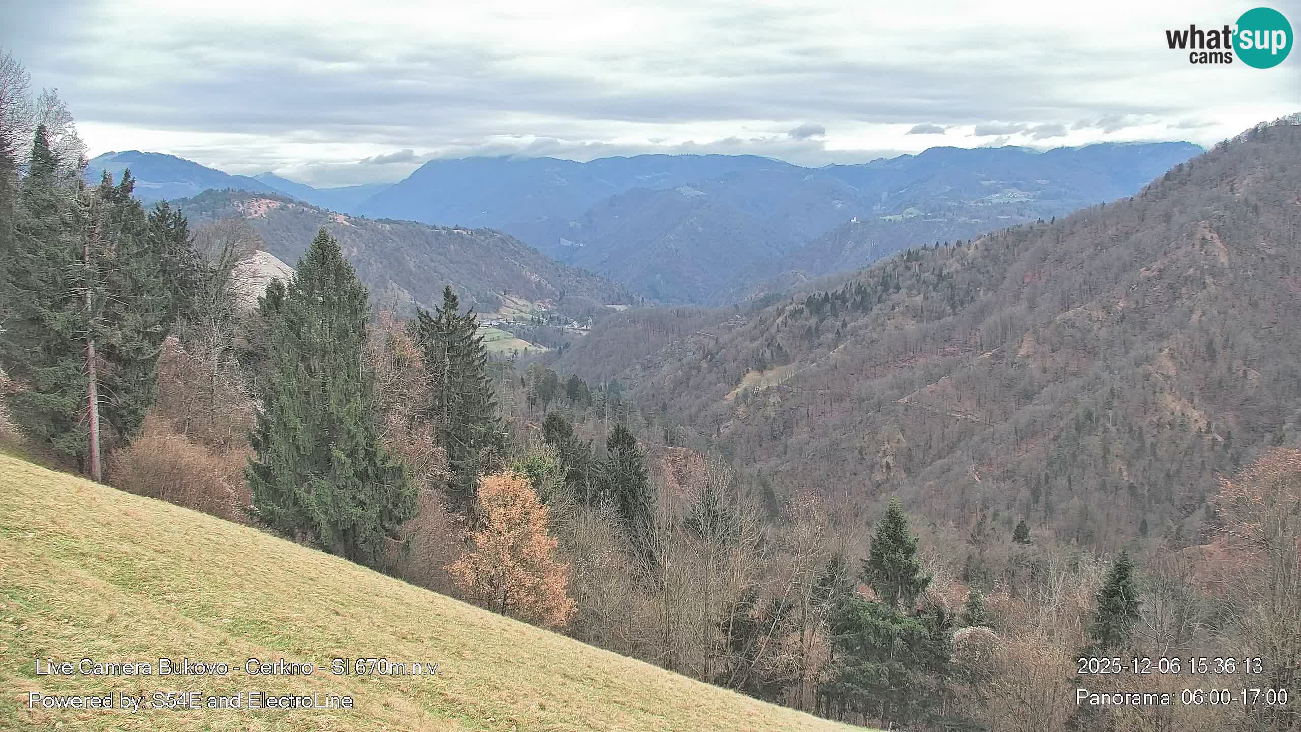 Webcam en vivo Bukovo – Baška grapa | Cerkno | Eslovenia