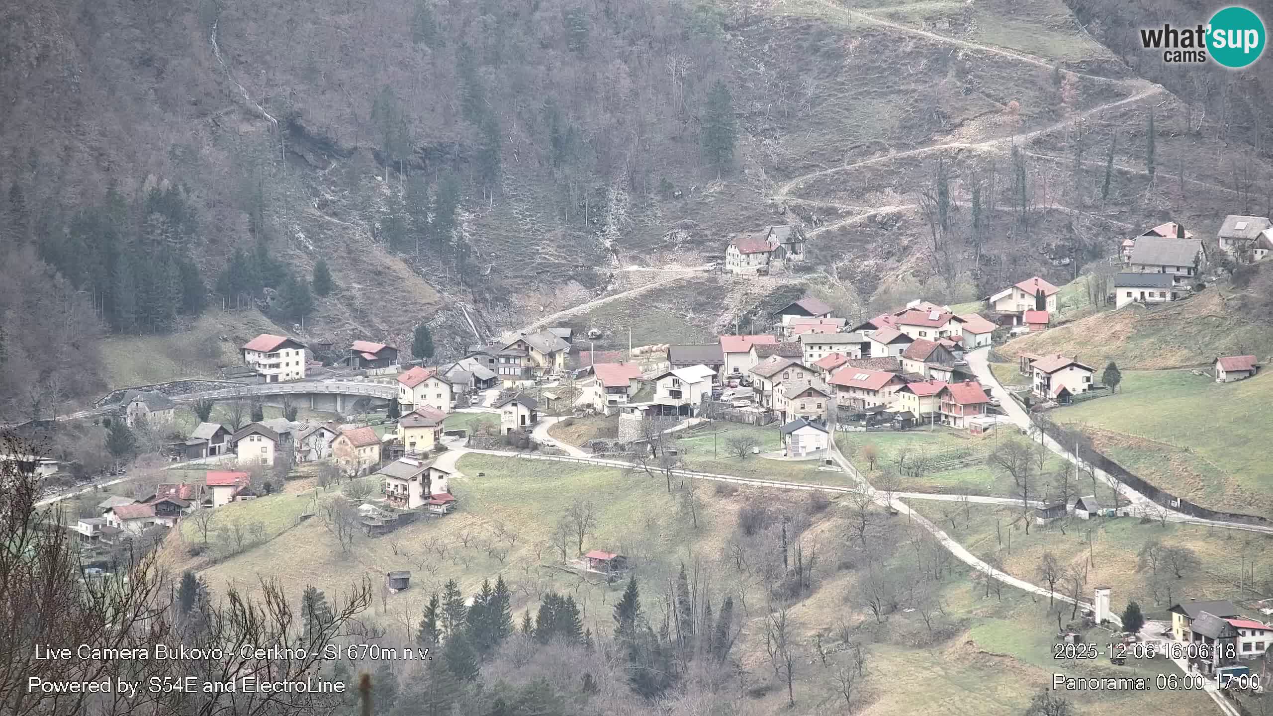 Webcam Bukovo – Baška grapa | Cerkno | Slovenia