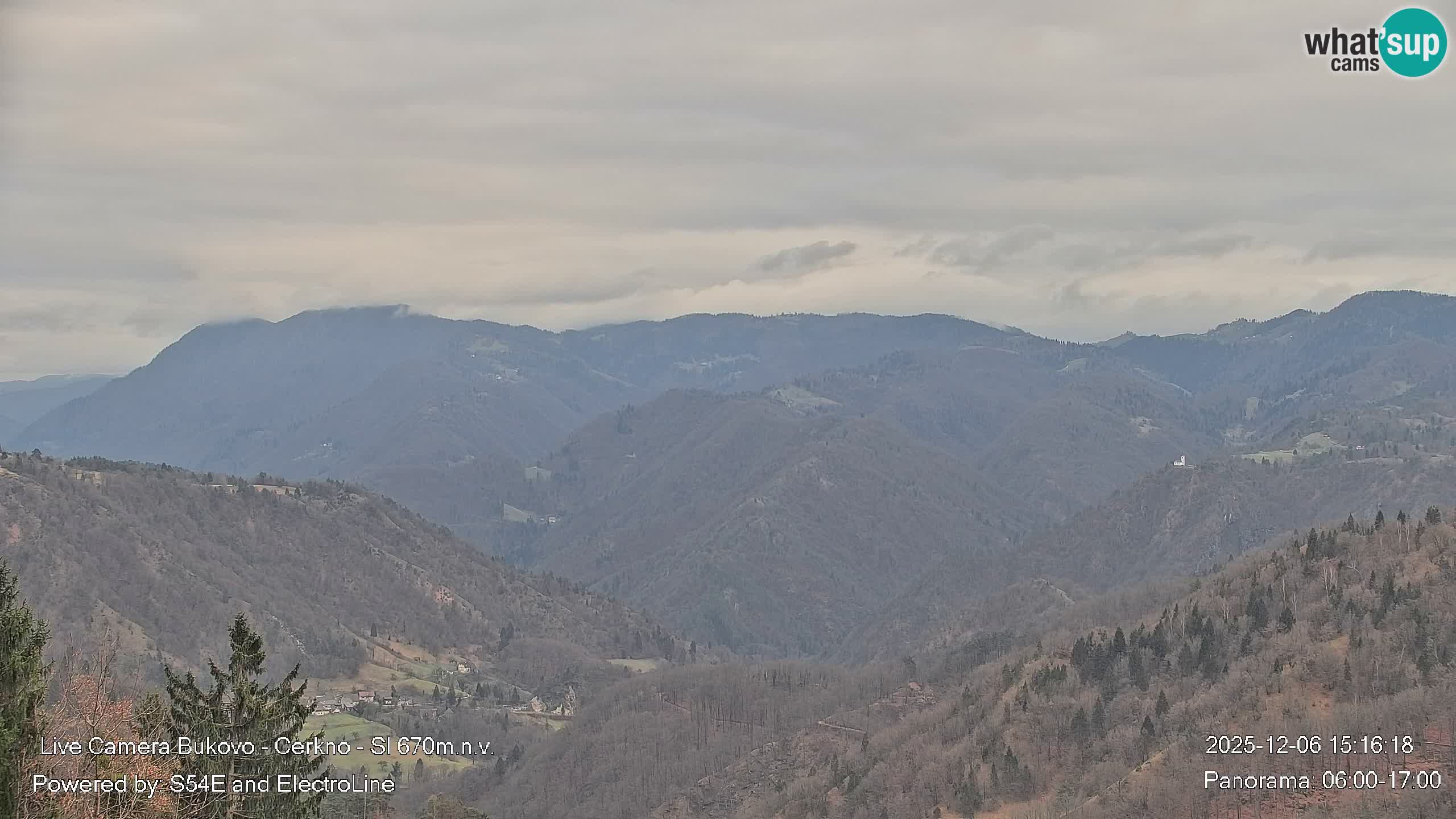 Bukovo Webcam – Baška grapa | Cerkno | Slowenien