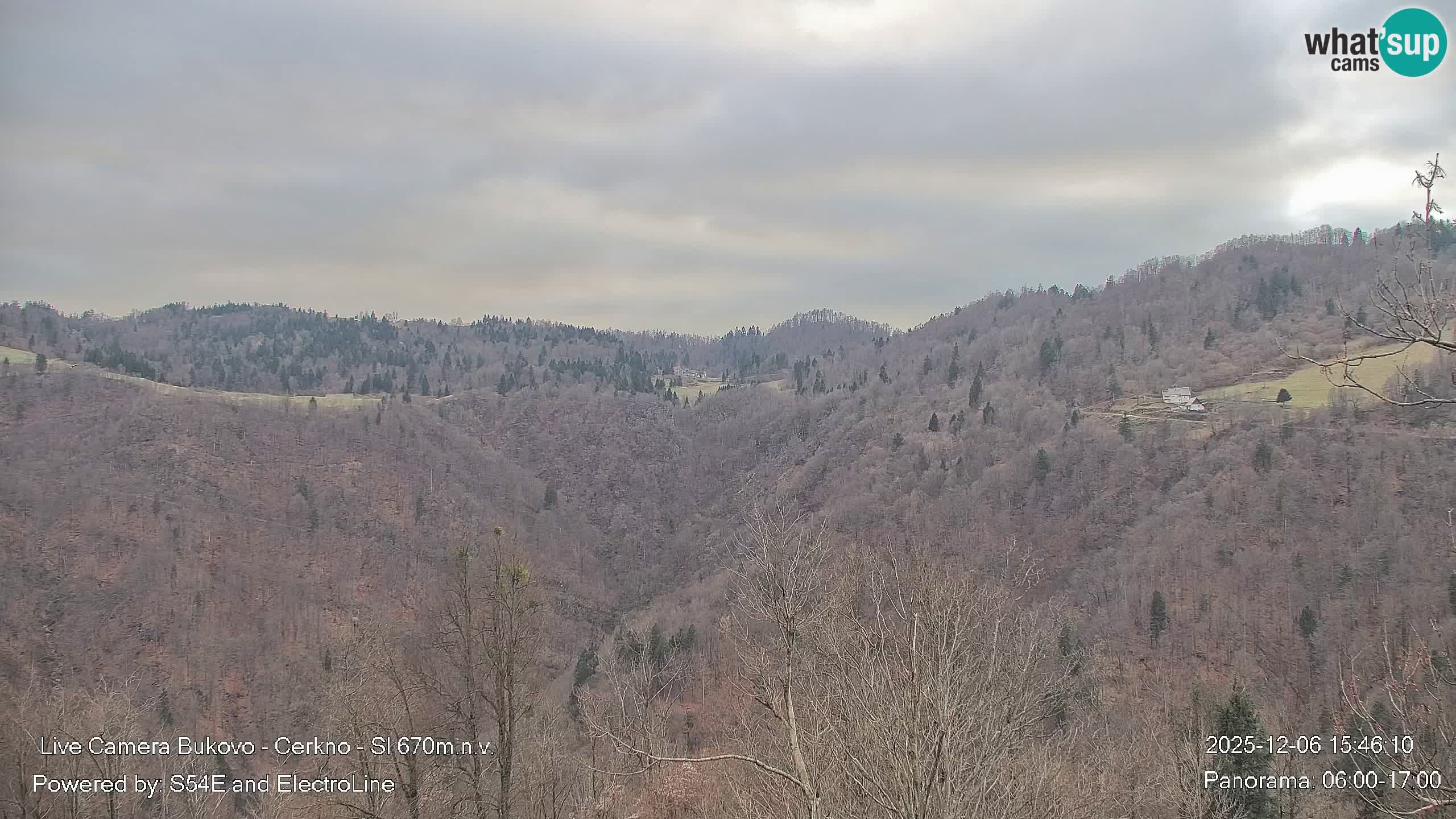 Webcam Bukovo – Baška grapa | Cerkno | Slovénie