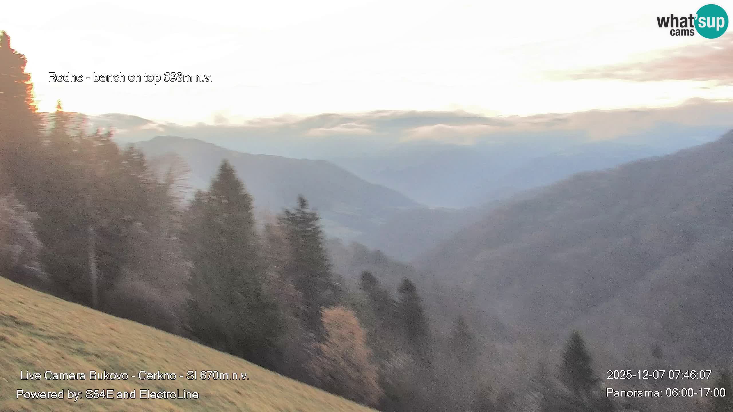 Webcam Bukovo – Baška grapa | Cerkno | Slovénie