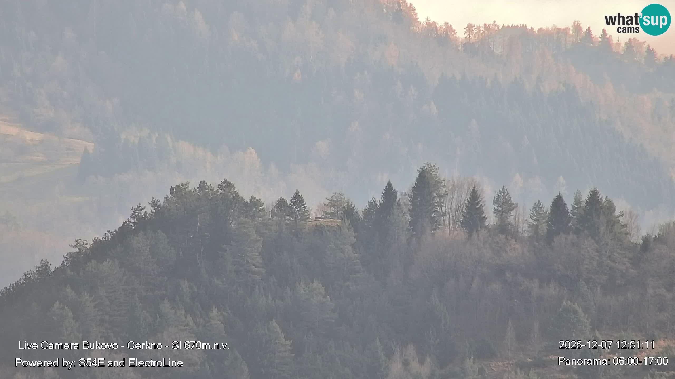 Web kamera Bukovo – Baška grapa | Cerkno | Slovenija