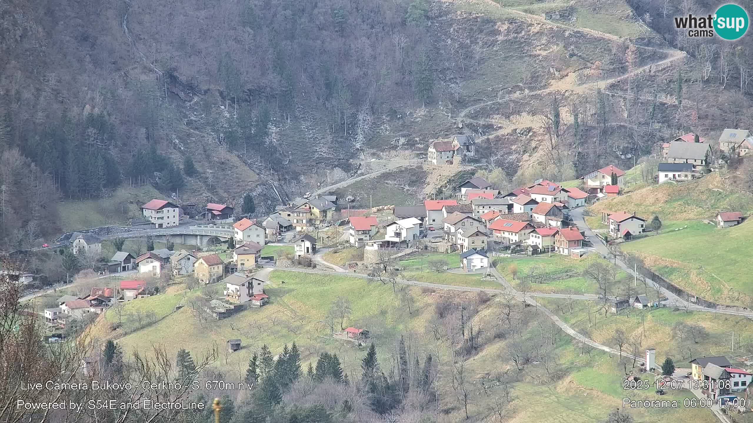 Webcam Bukovo – Baška grapa | Cerkno | Slovenia