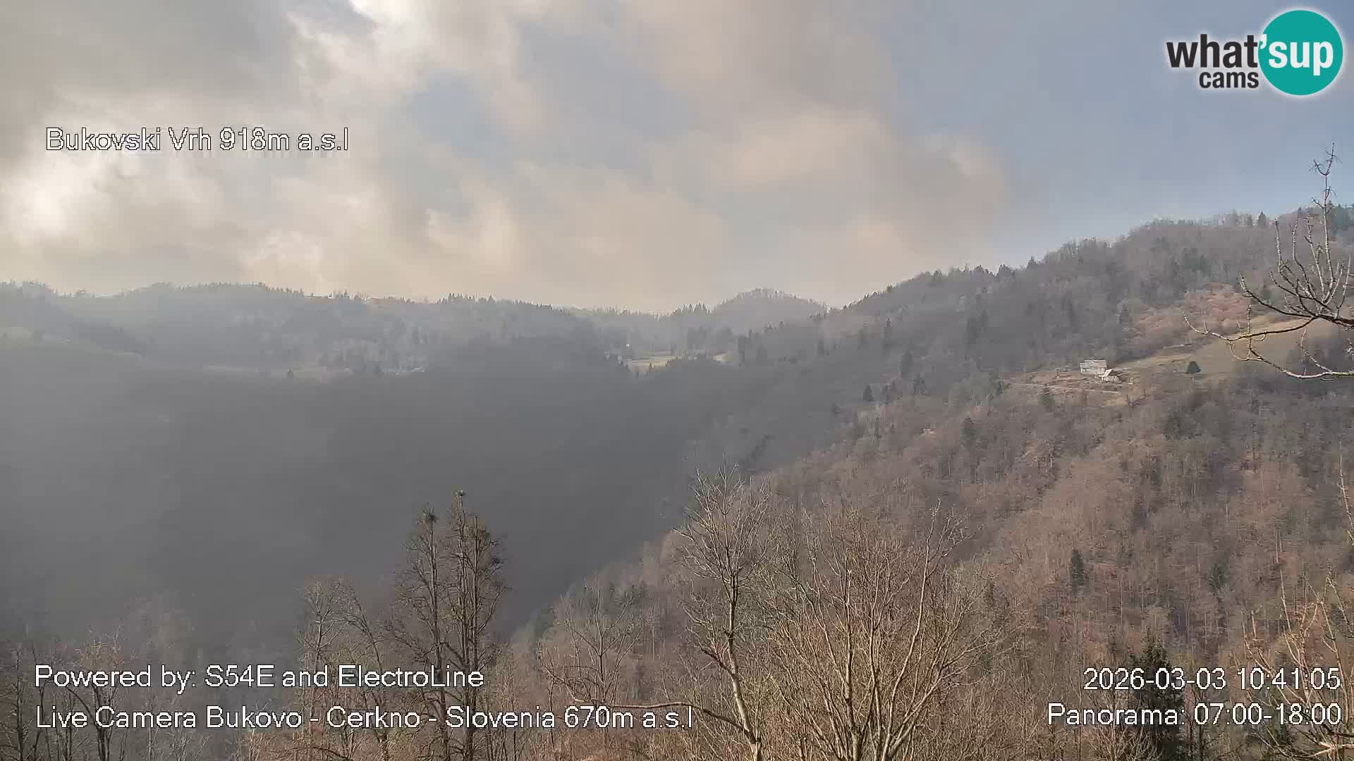 Webcam Bukovo – Baška grapa | Cerkno | Slovenia