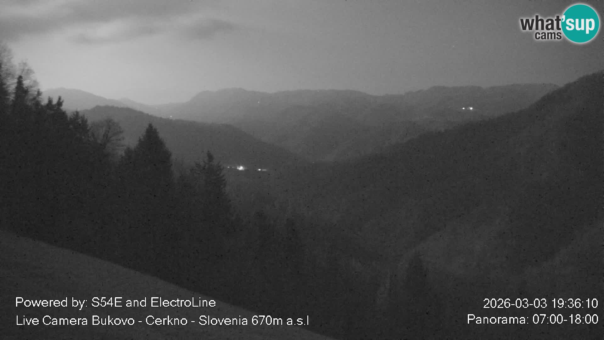 Webcam Bukovo – Baška grapa | Cerkno | Slovénie