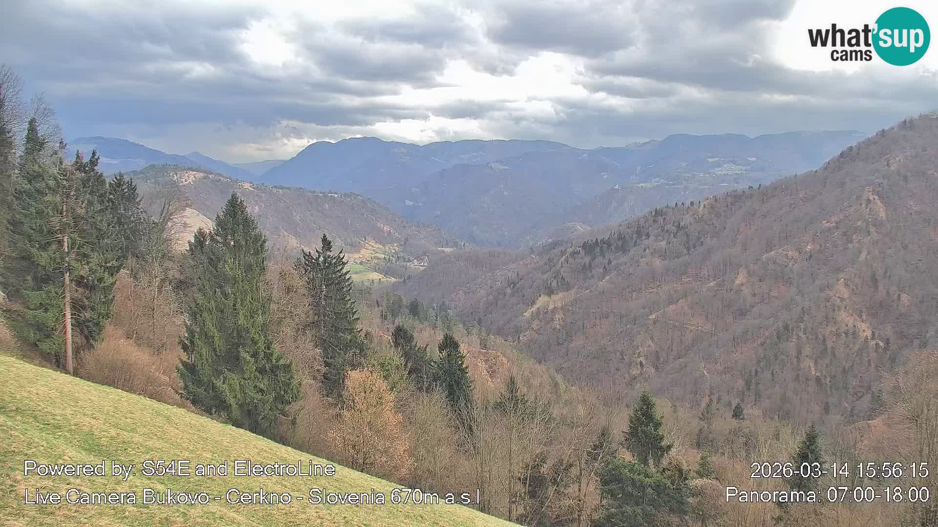 Webcam en vivo Bukovo – Baška grapa | Cerkno | Eslovenia