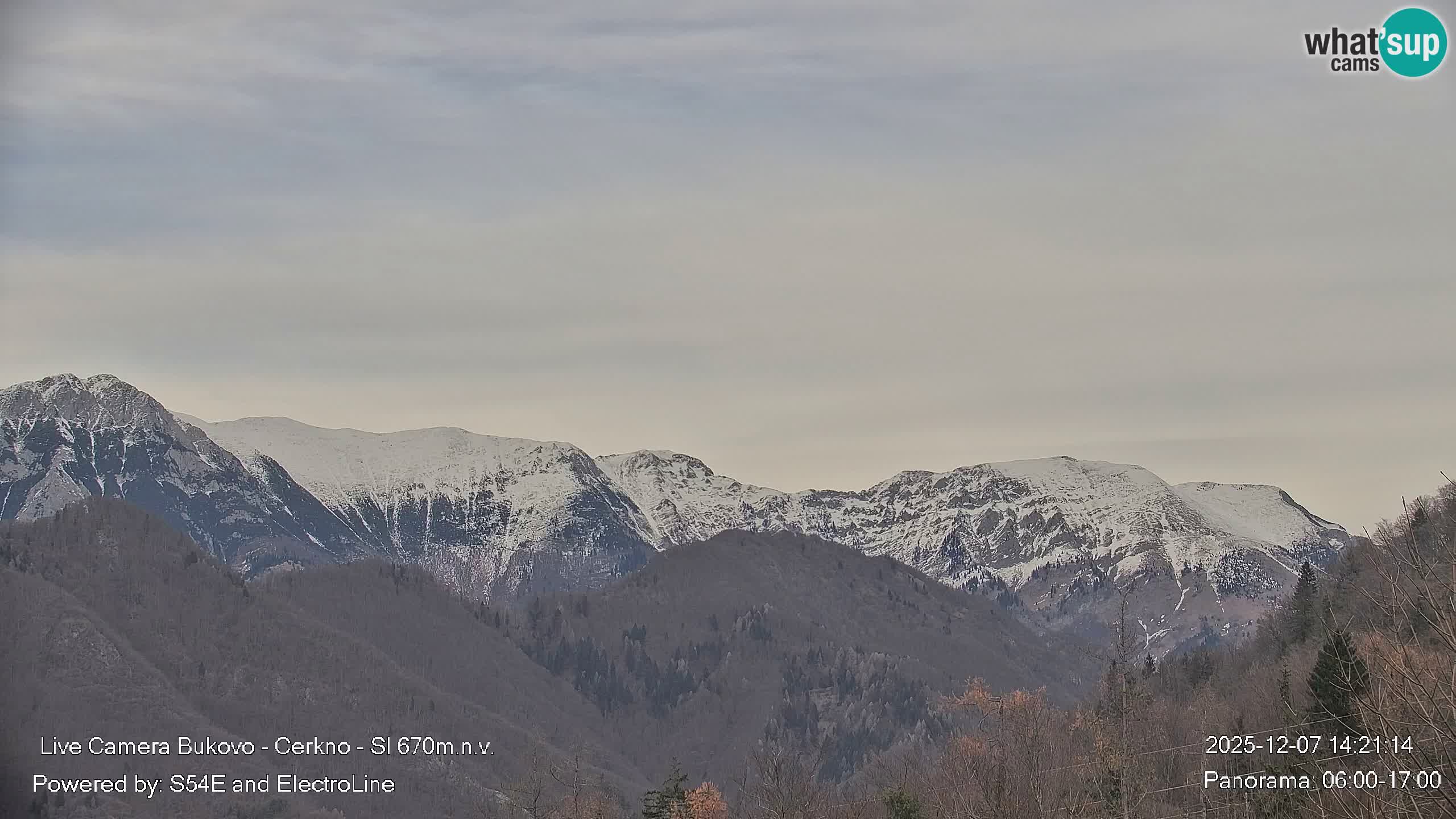 Web kamera Bukovo – Baška grapa | Cerkno | Slovenija