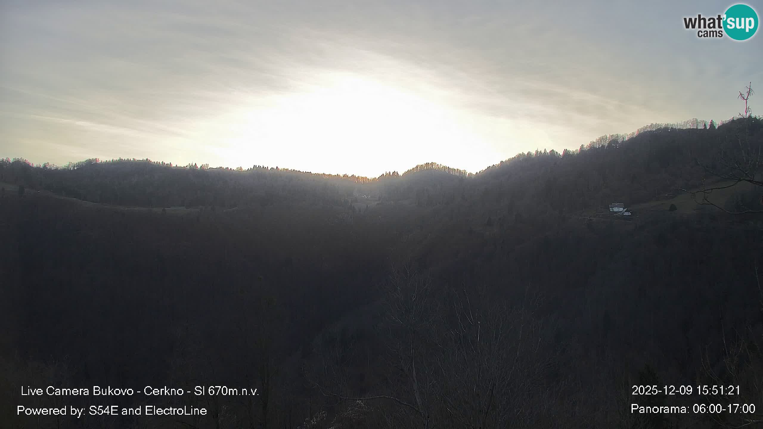 Web kamera Bukovo – Baška grapa | Cerkno | Slovenija