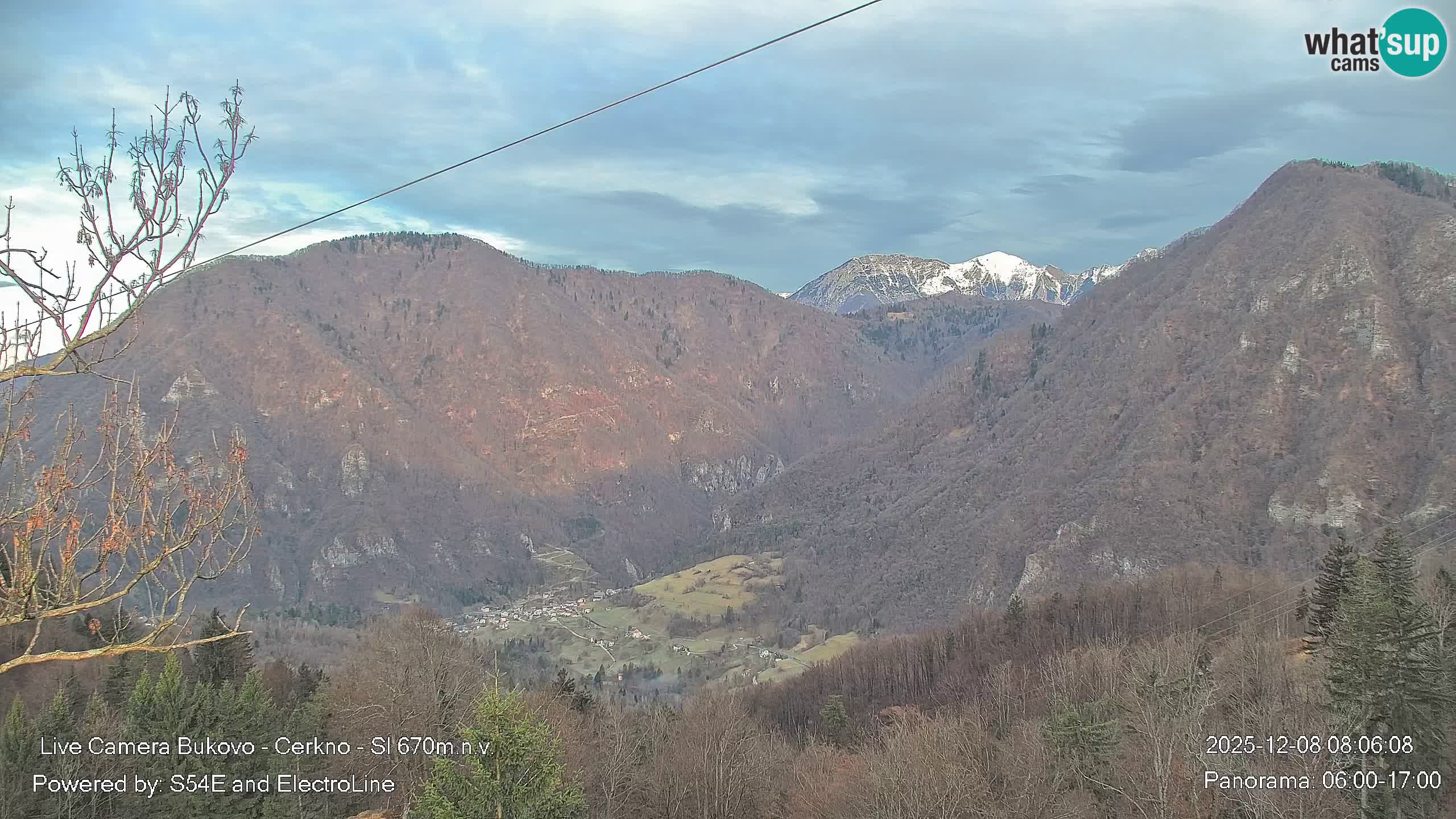 Webcam Bukovo – Baška grapa | Cerkno | Slovenia