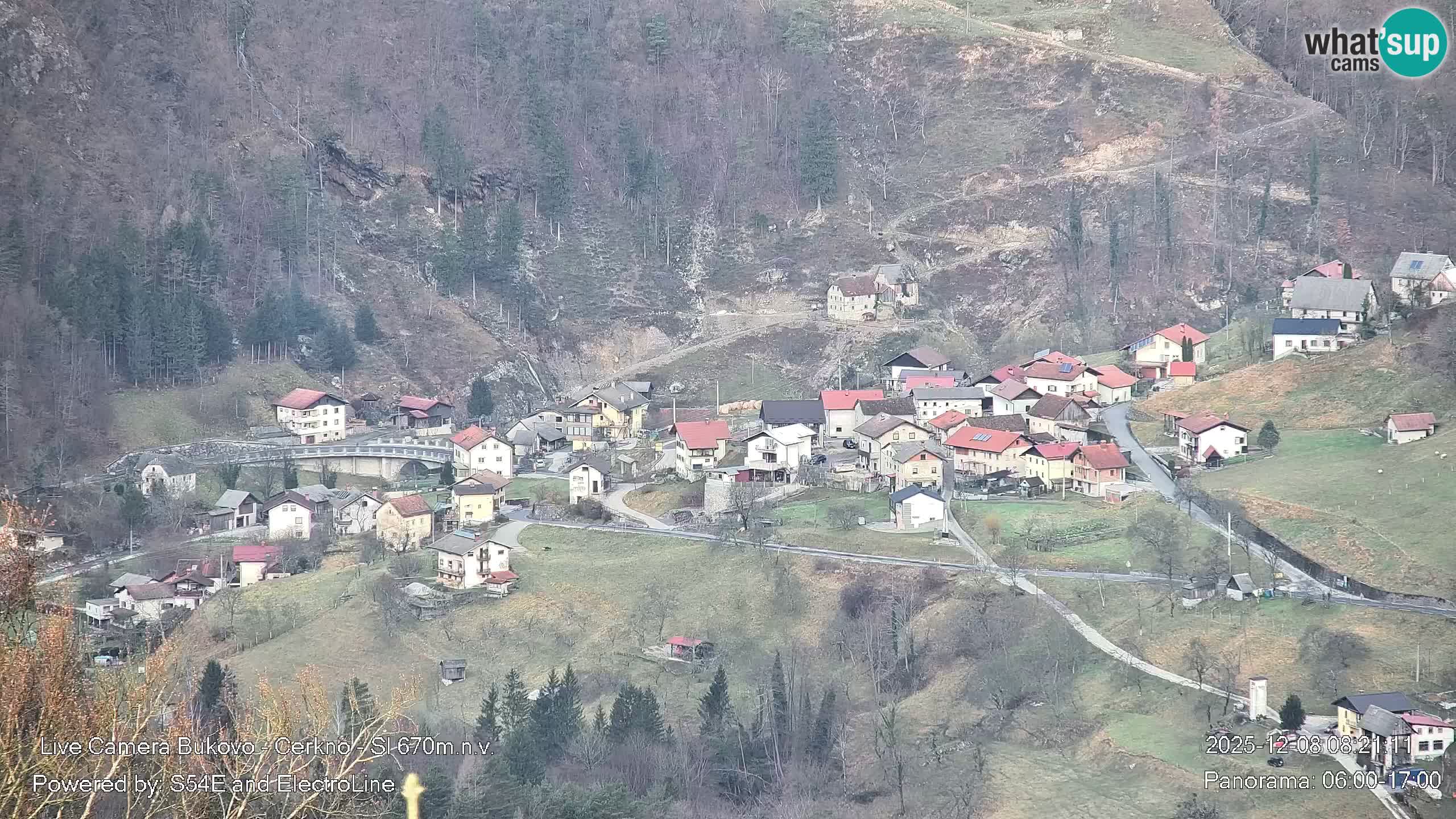 Webcam Bukovo – Baška grapa | Cerkno | Slovenia