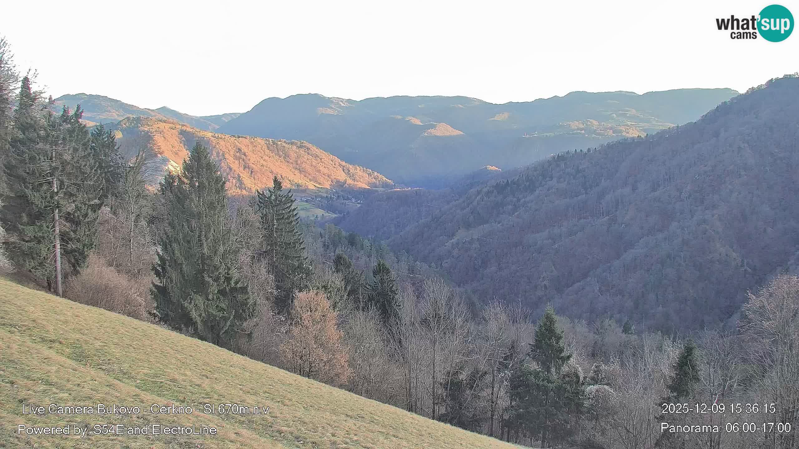 Webcam en vivo Bukovo – Baška grapa | Cerkno | Eslovenia