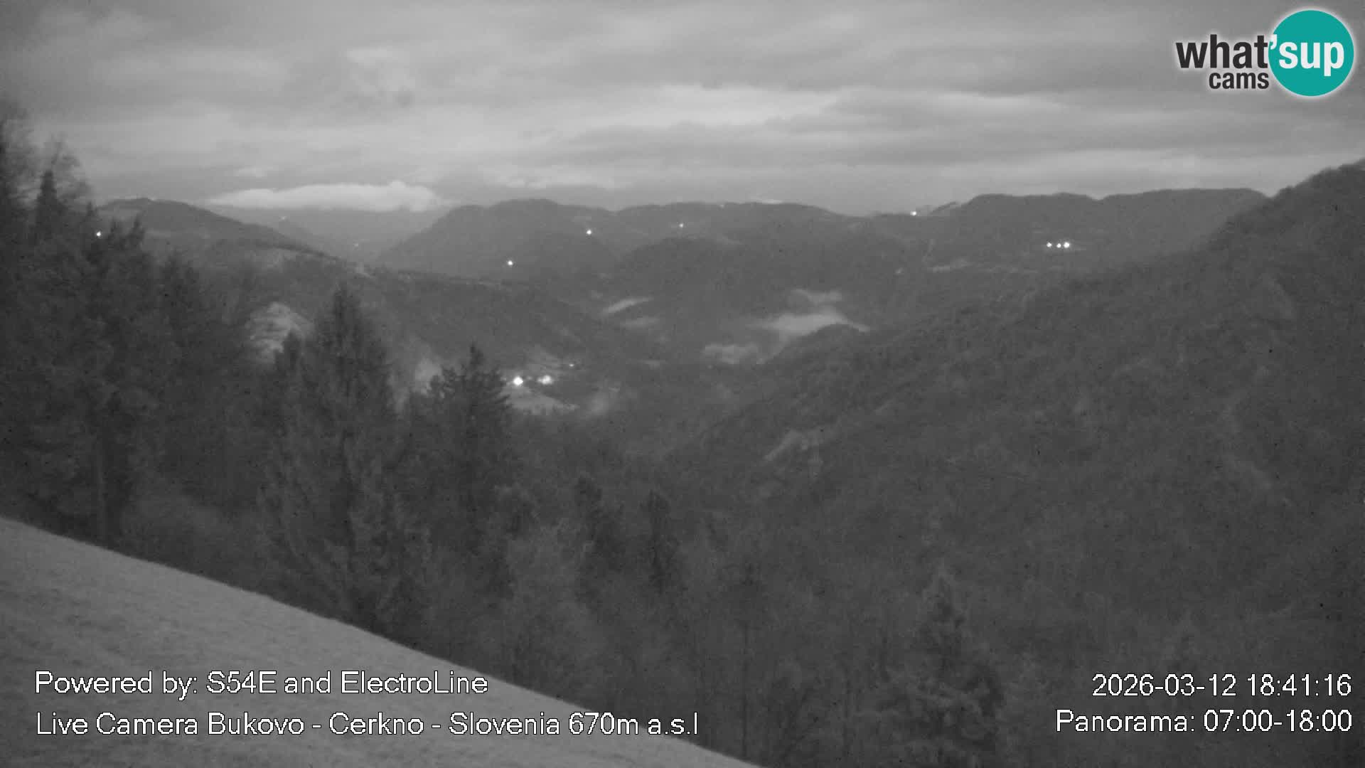 Webcam Bukovo – Baška grapa | Cerkno | Slovenia