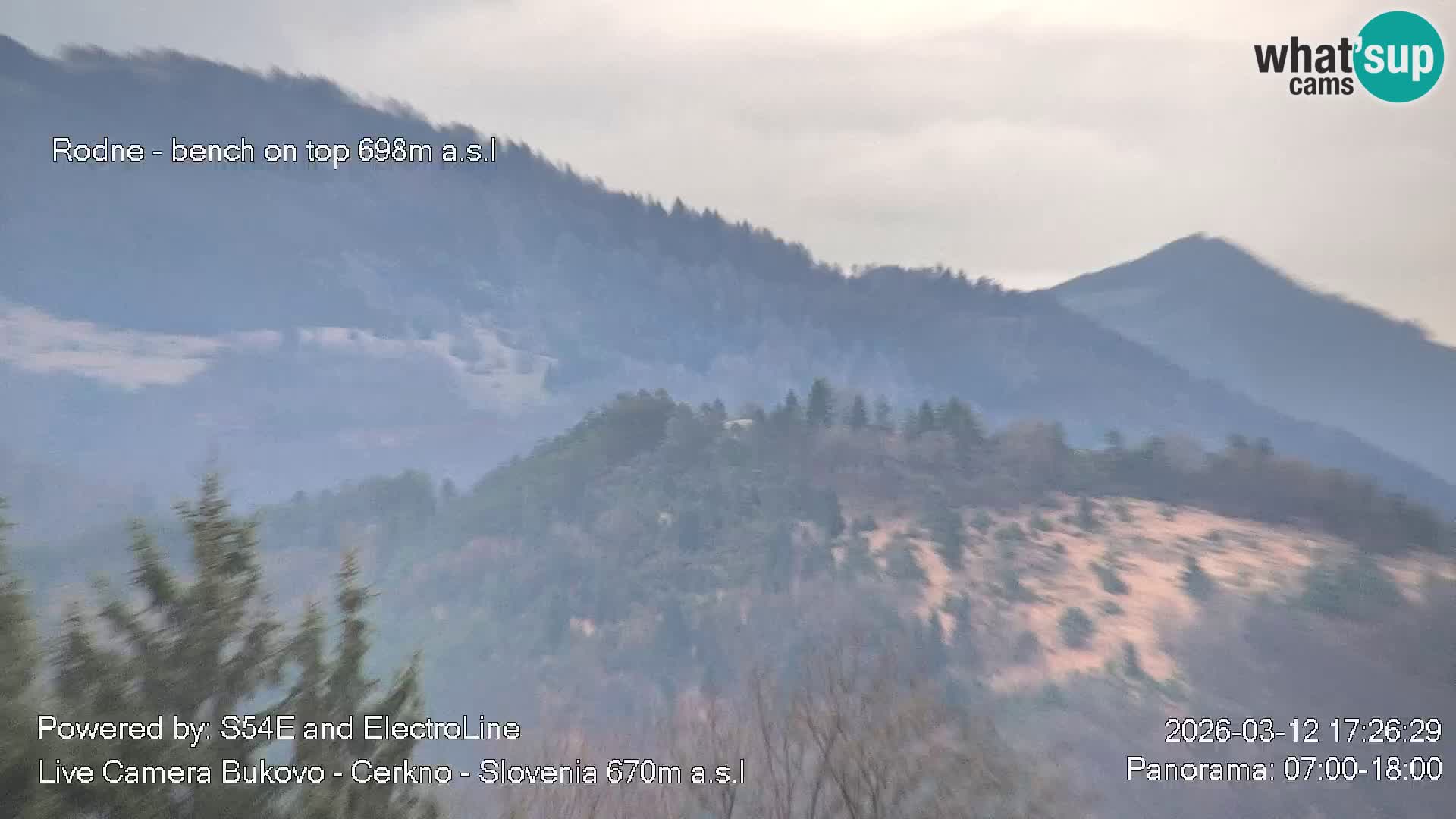 Webcam Bukovo – Baška grapa | Cerkno | Slovenia