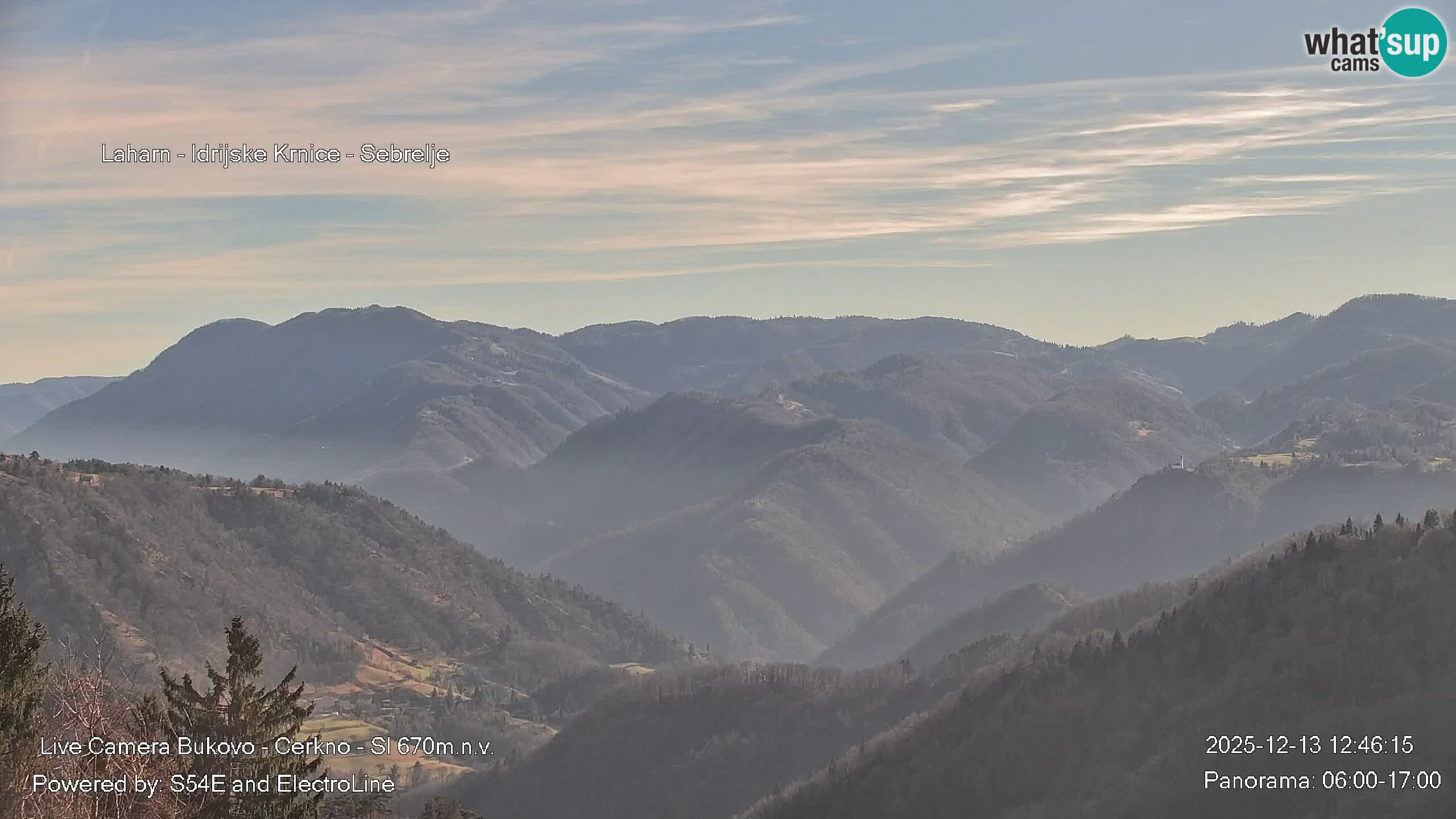 Webcam Bukovo – Baška grapa | Cerkno | Slovénie