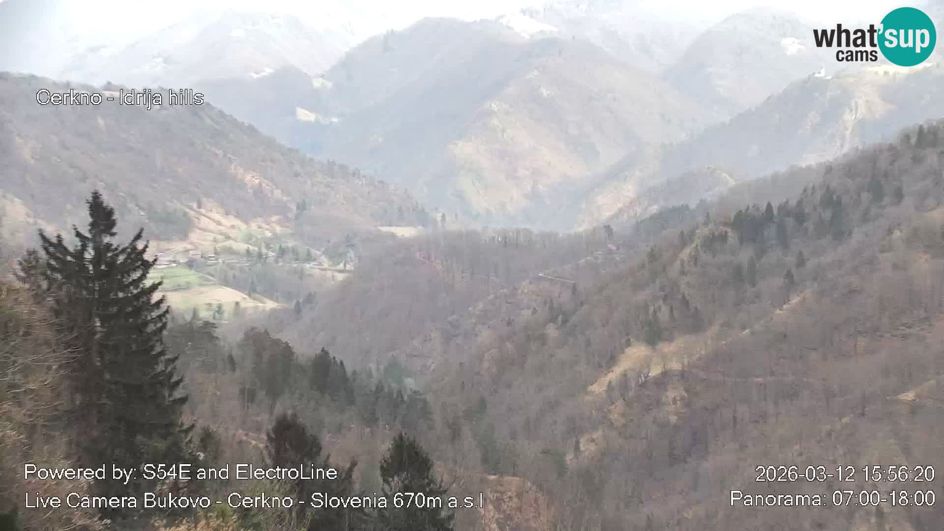Webcam en vivo Bukovo – Baška grapa | Cerkno | Eslovenia