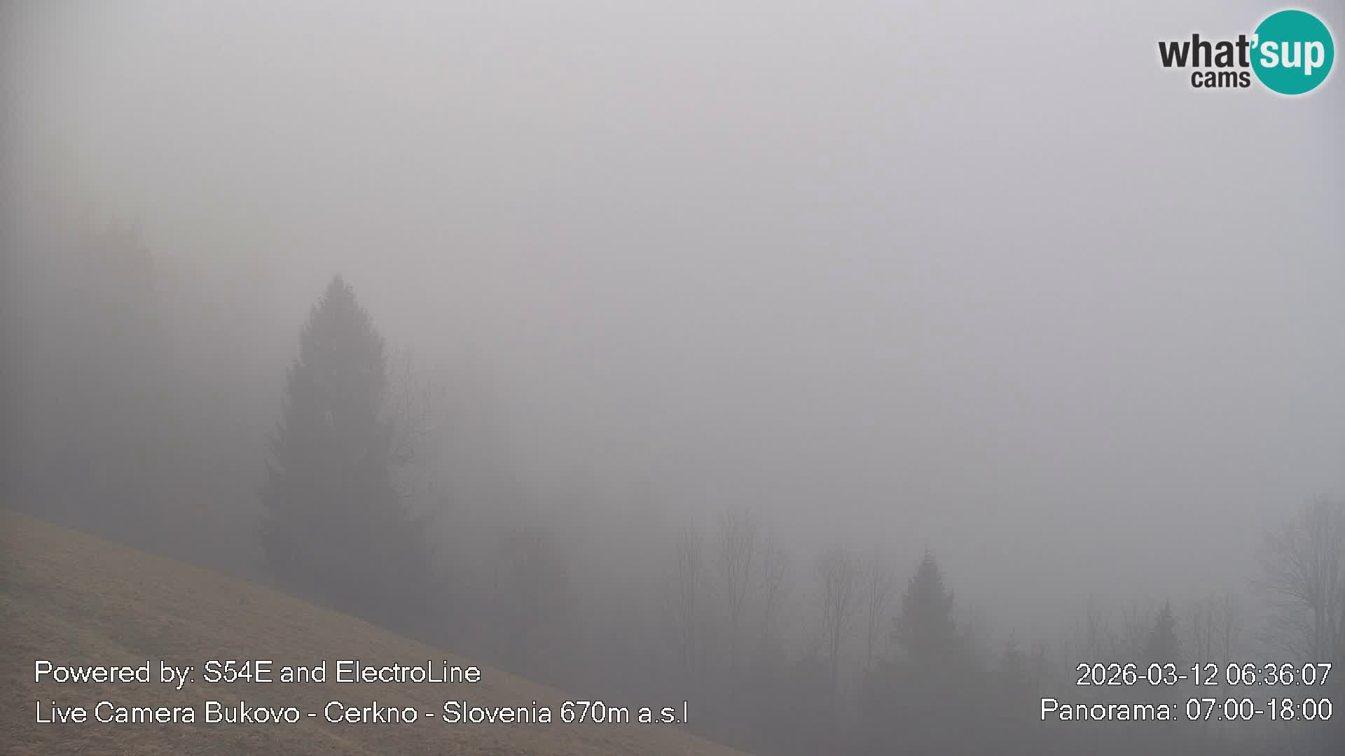 Webcam Bukovo – Baška grapa | Cerkno | Slovénie