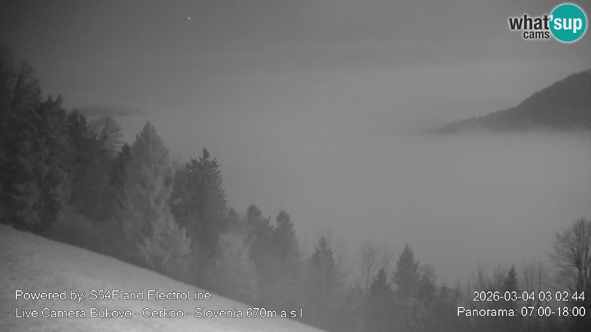 Web kamera Bukovo – Baška grapa | Cerkno | Slovenija
