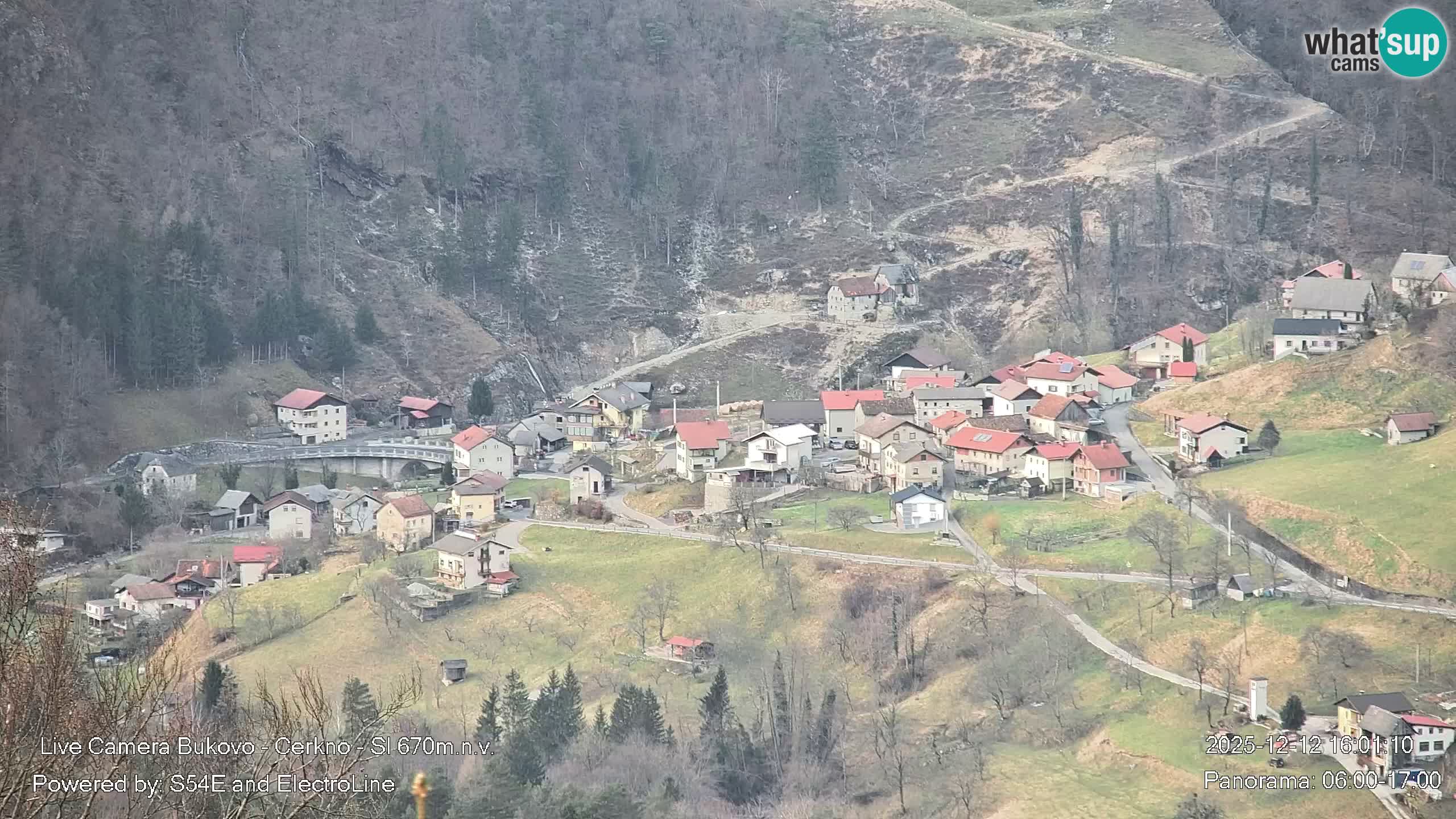Webcam Bukovo – Baška grapa | Cerkno | Slovenia
