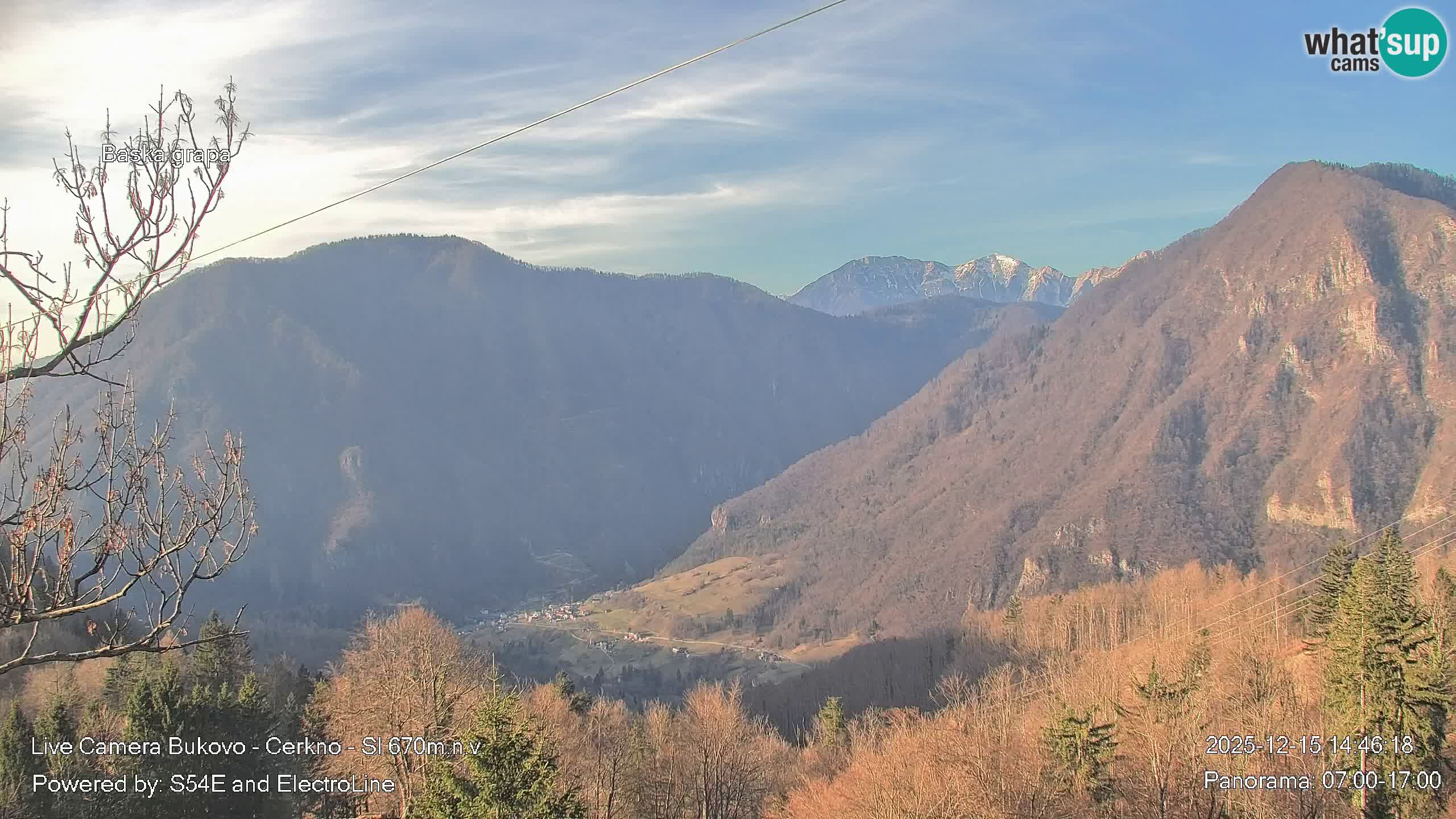 Kamera Bukovo – Baška grapa | Cerkno