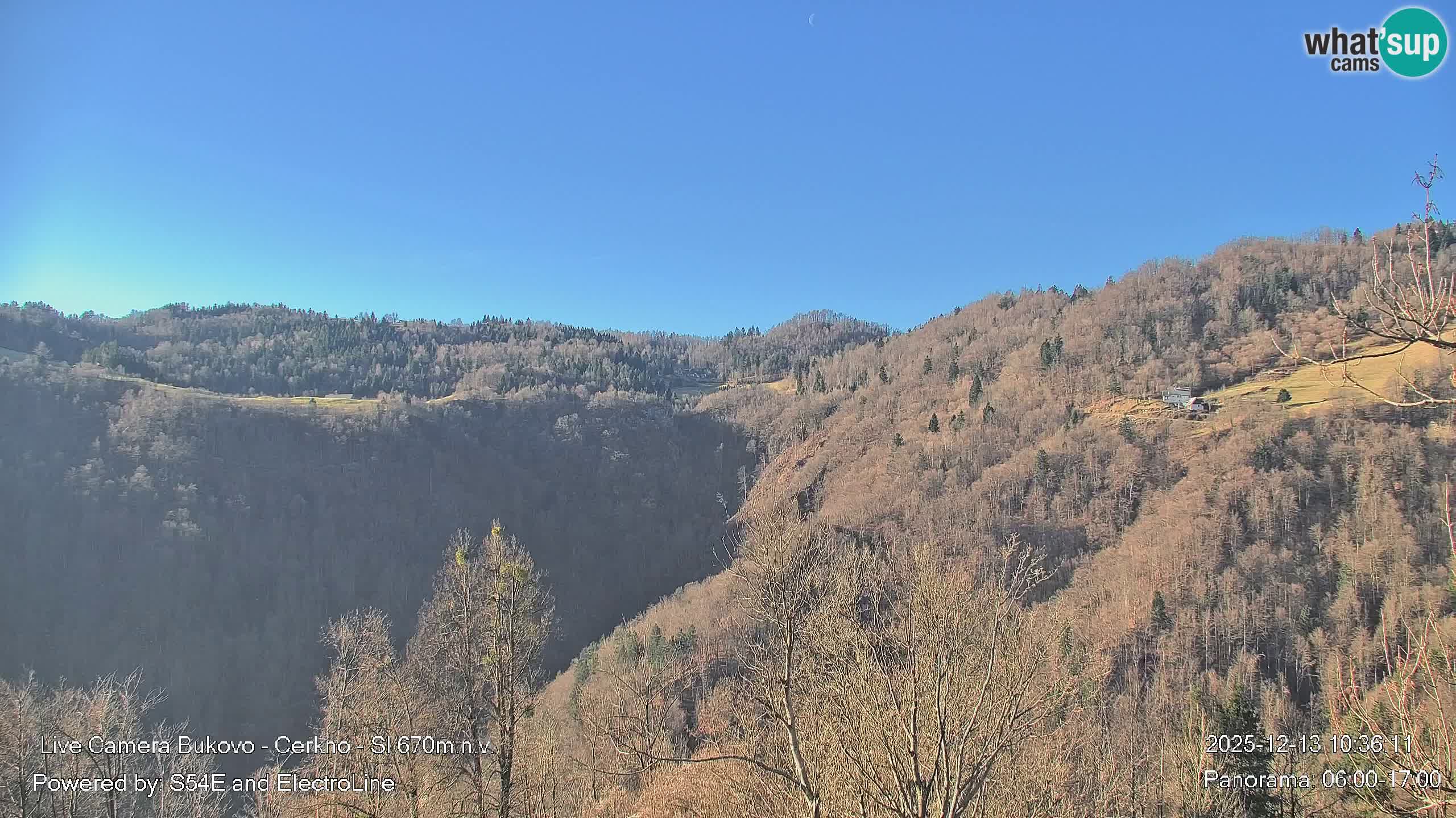 Bukovo Webcam – Baška grapa | Cerkno | Slowenien