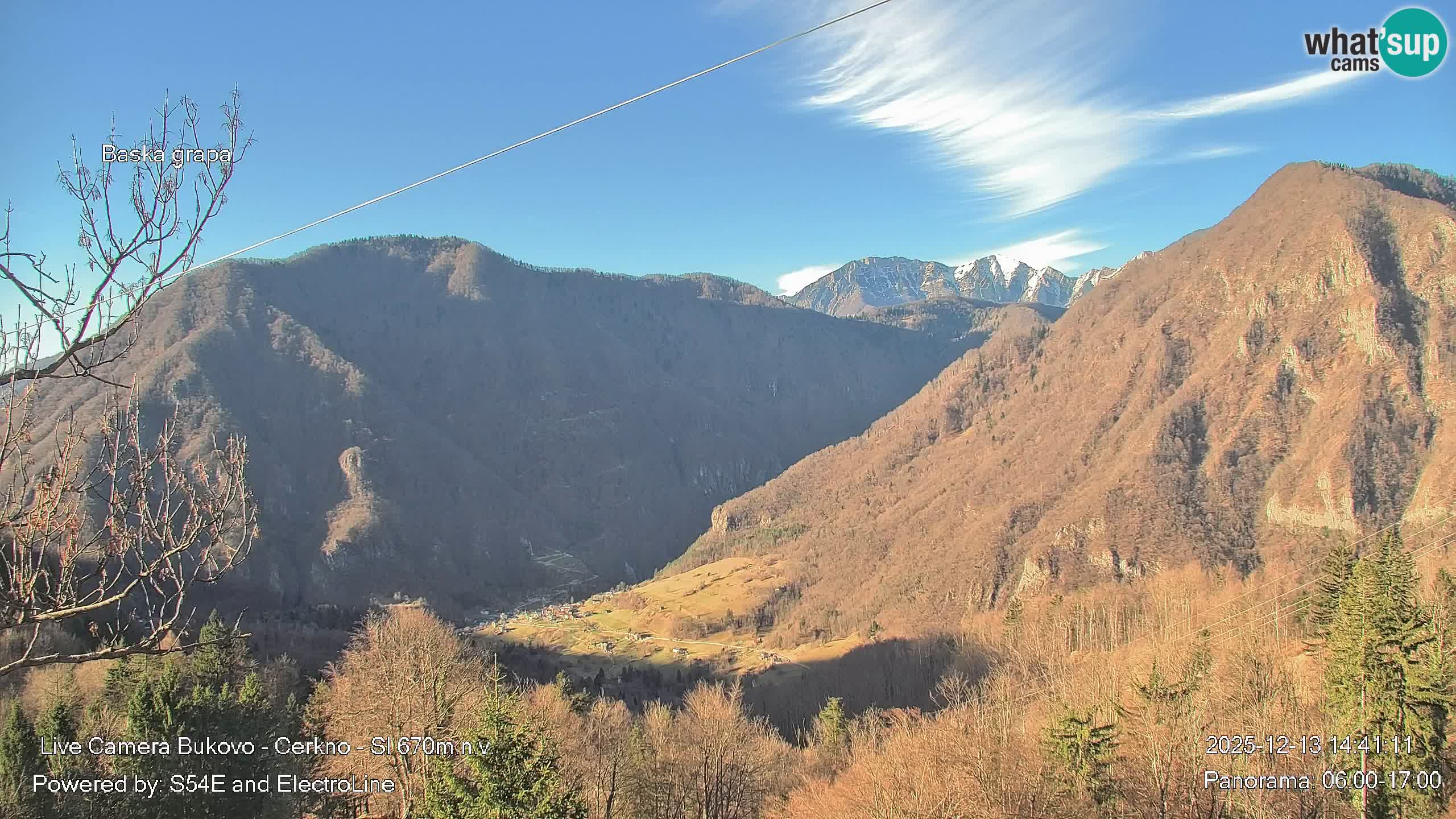 Kamera Bukovo – Baška grapa | Cerkno