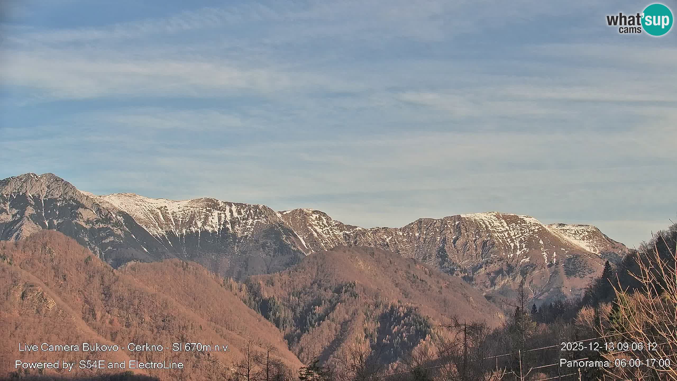 Webcam en vivo Bukovo – Baška grapa | Cerkno | Eslovenia