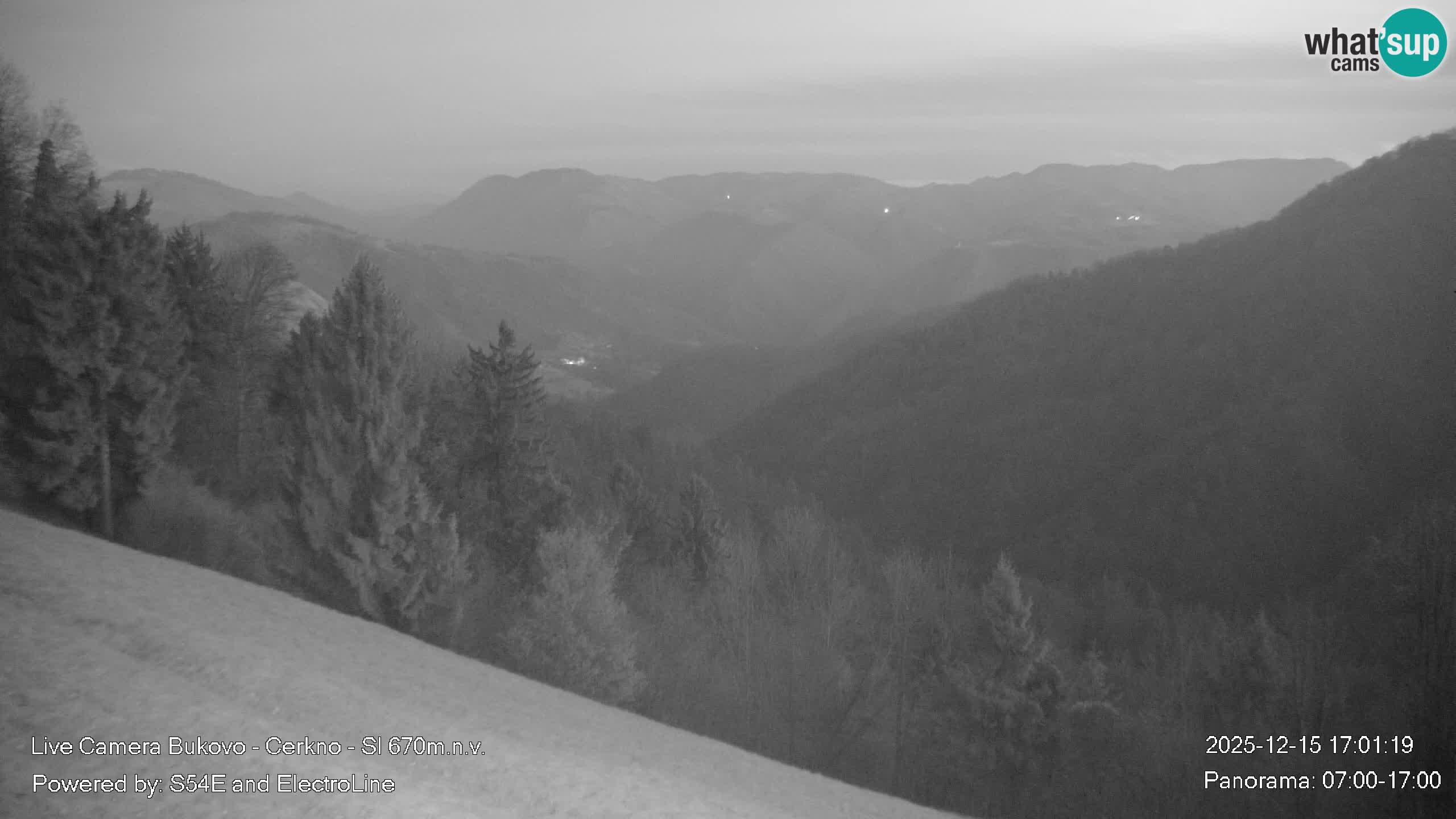 Web kamera Bukovo – Baška grapa | Cerkno | Slovenija