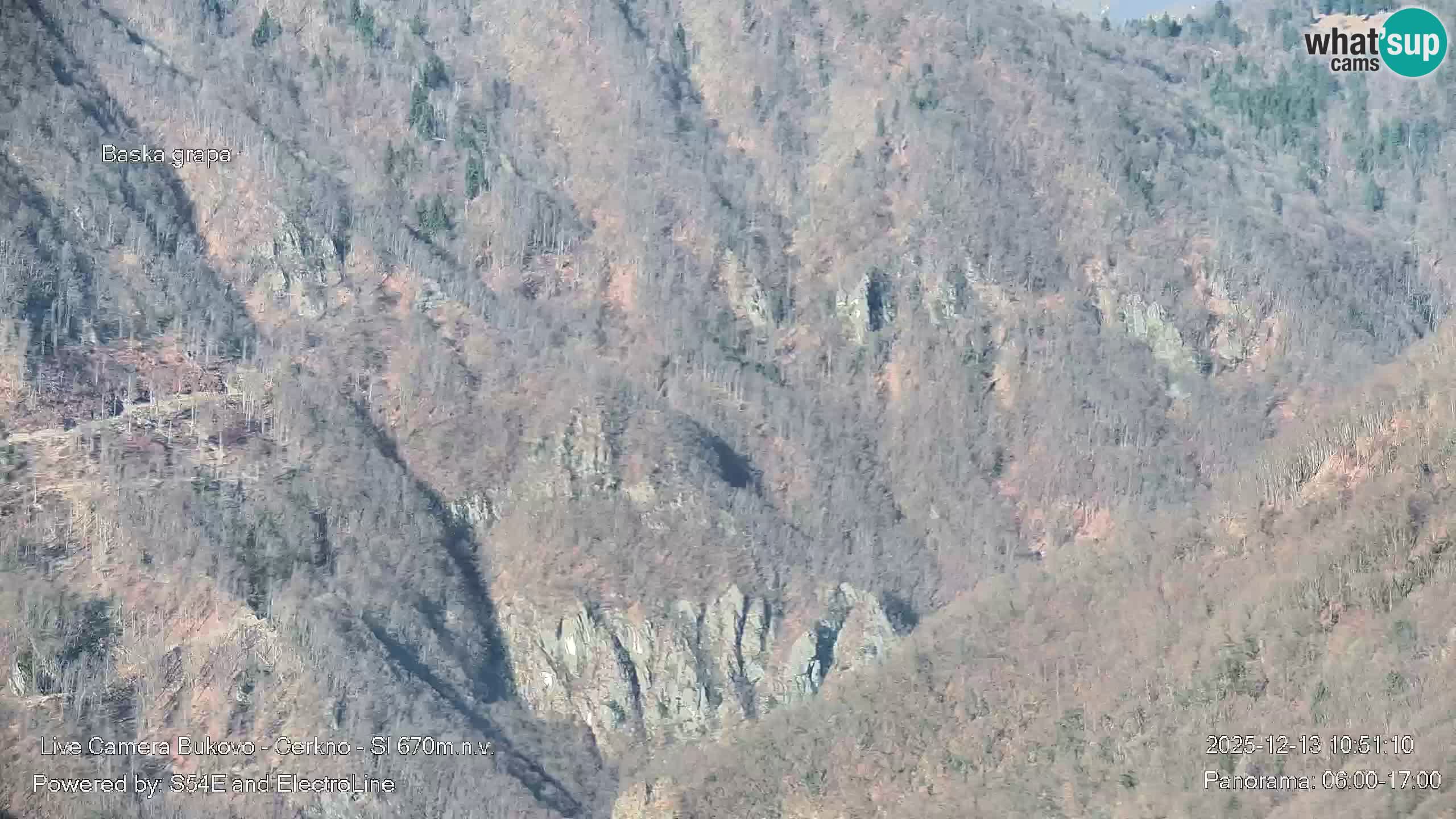 Bukovo Webcam – Baška grapa | Cerkno | Slowenien