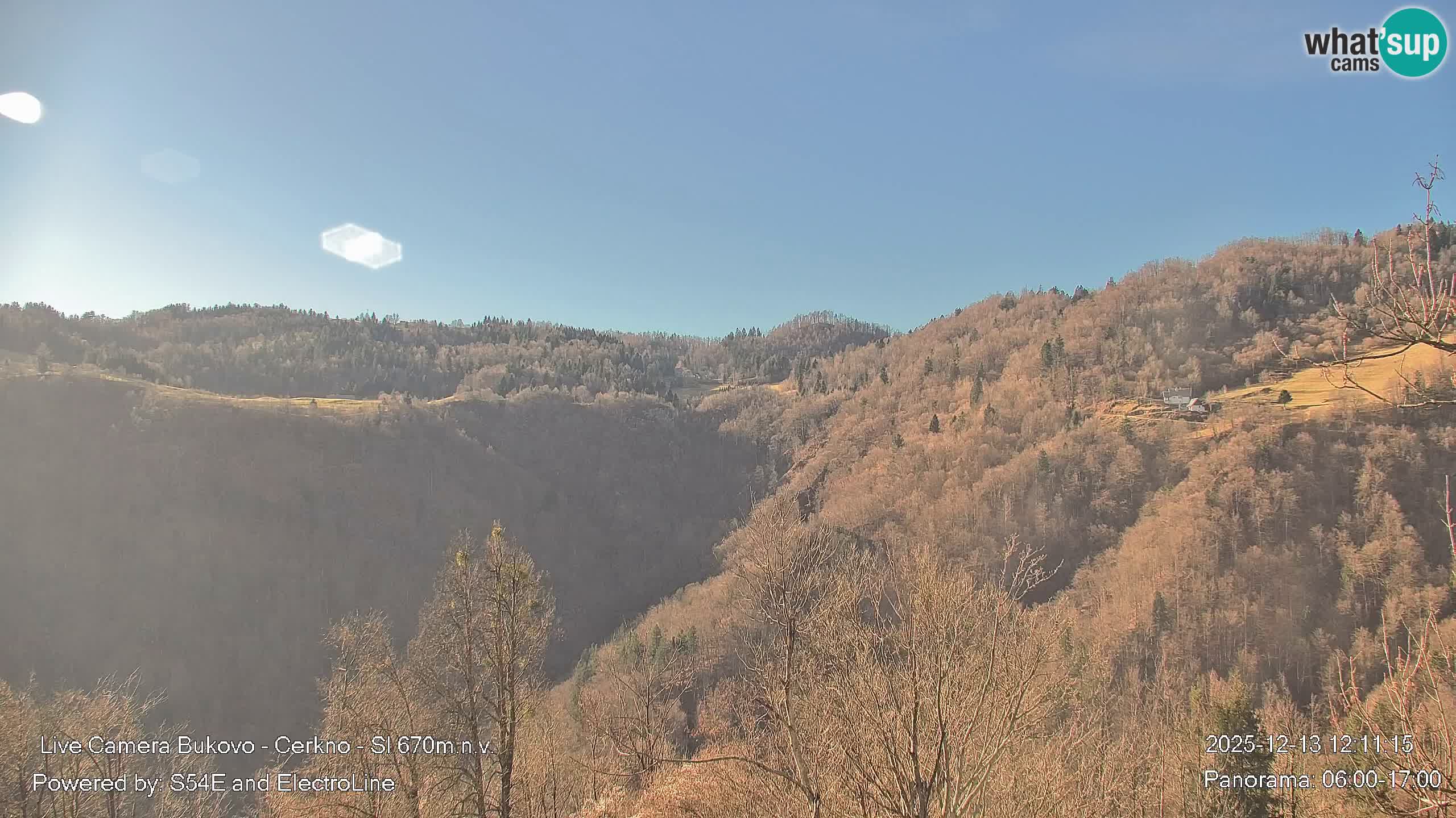 Webcam Bukovo – Baška grapa | Cerkno | Slovénie