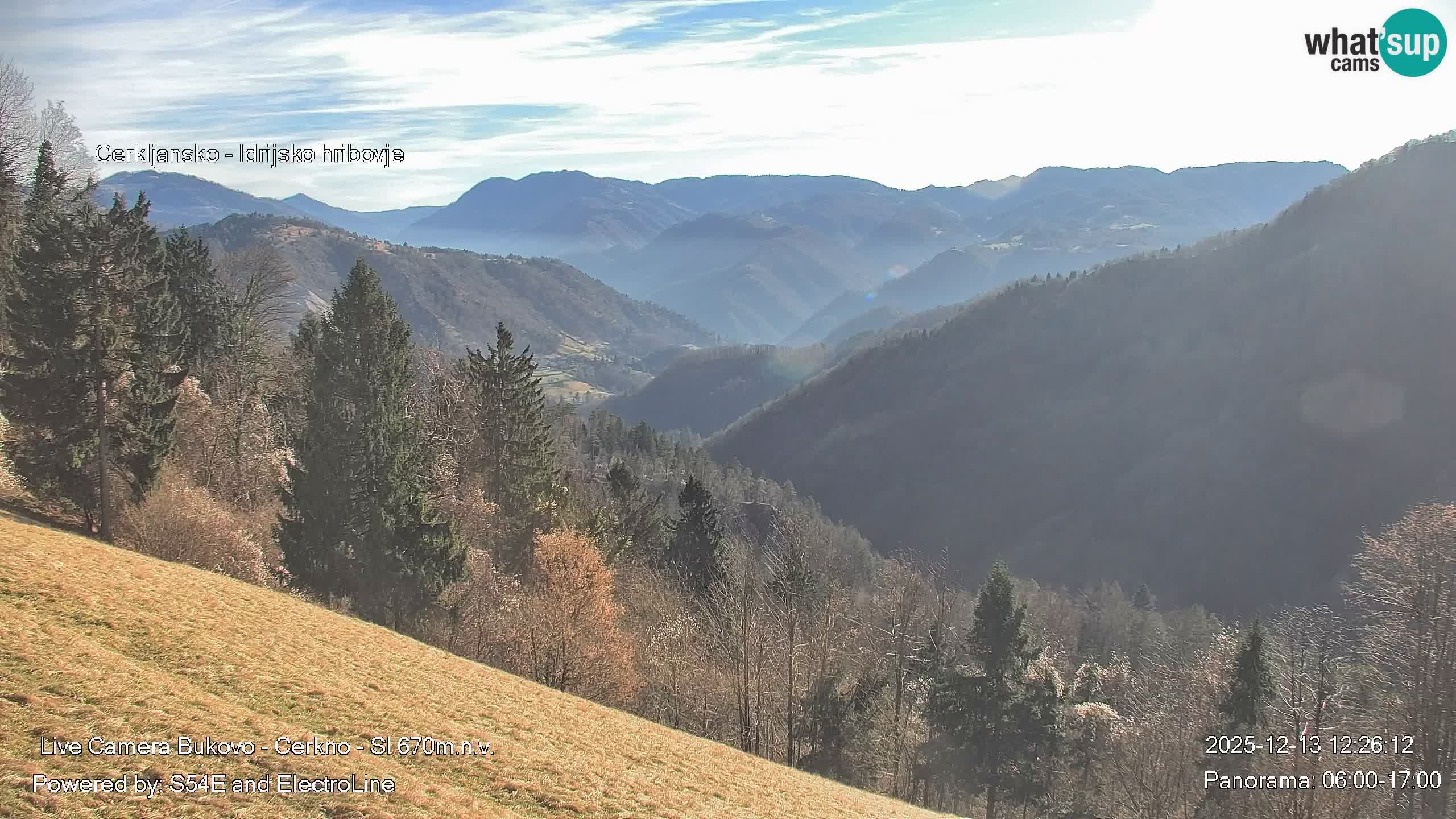 Webcam Bukovo – Baška grapa | Cerkno | Slovenia