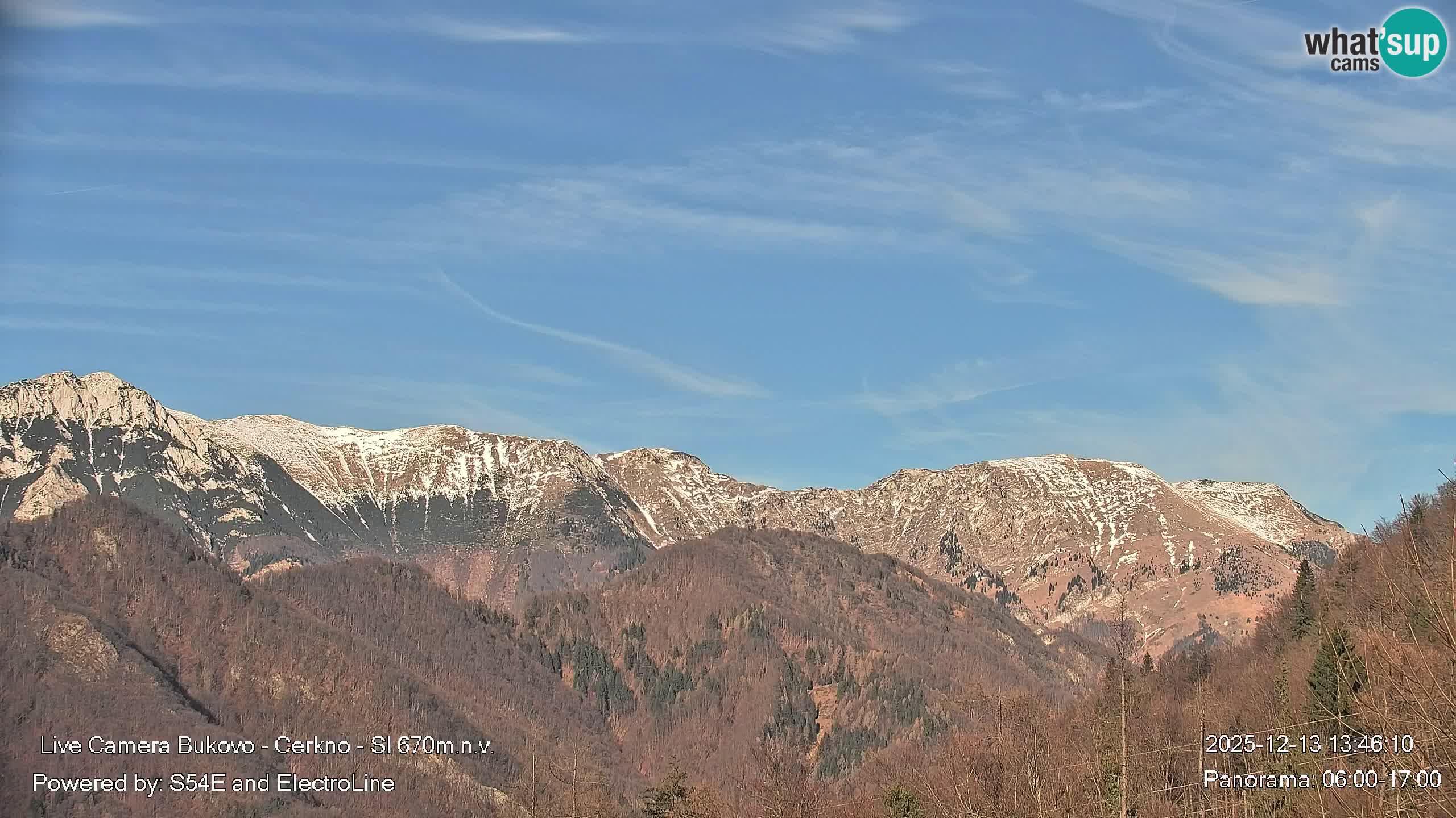 Webcam Bukovo – Baška grapa | Cerkno | Slovenia