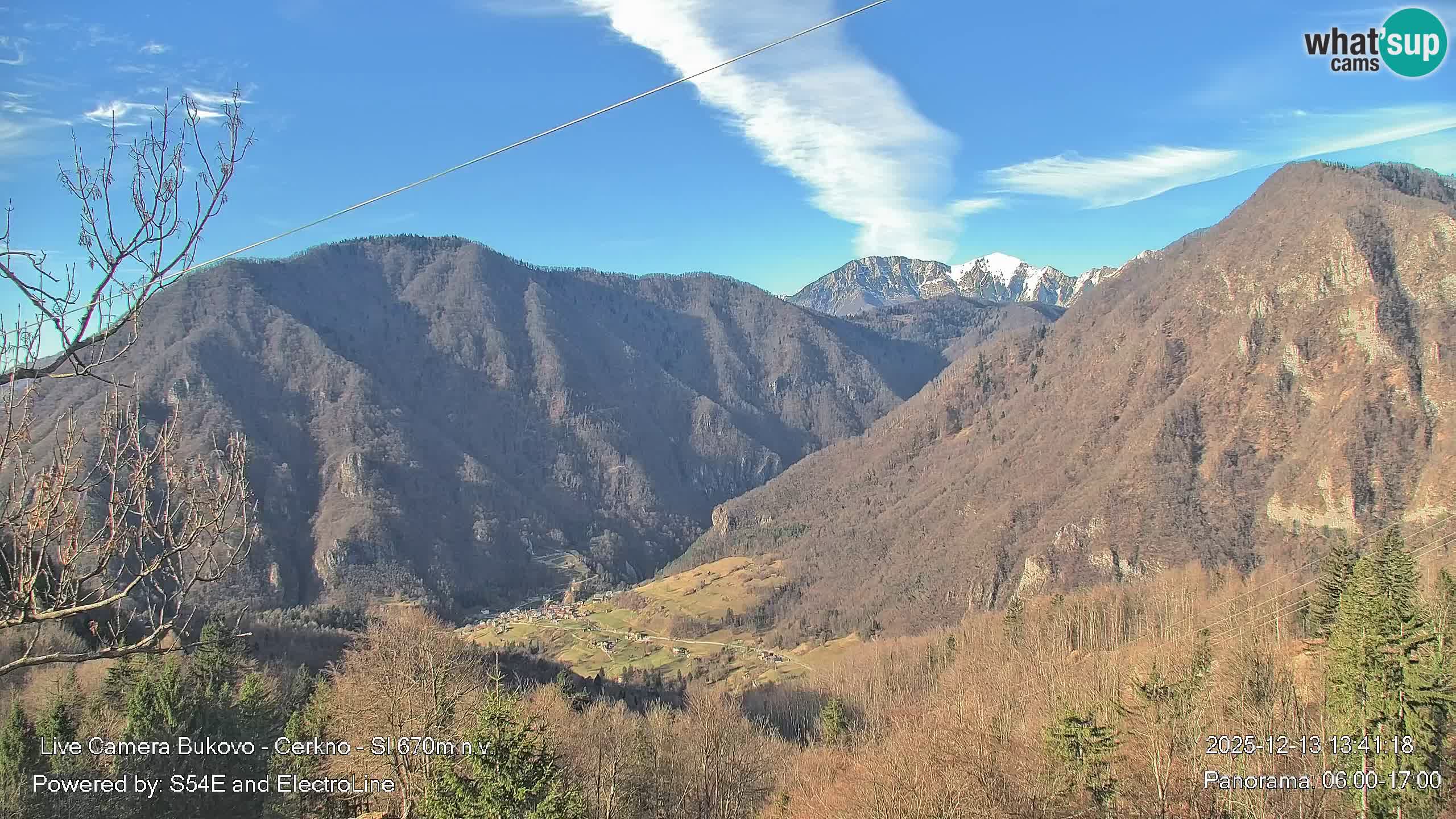 Webcam Bukovo – Baška grapa | Cerkno | Slovenia