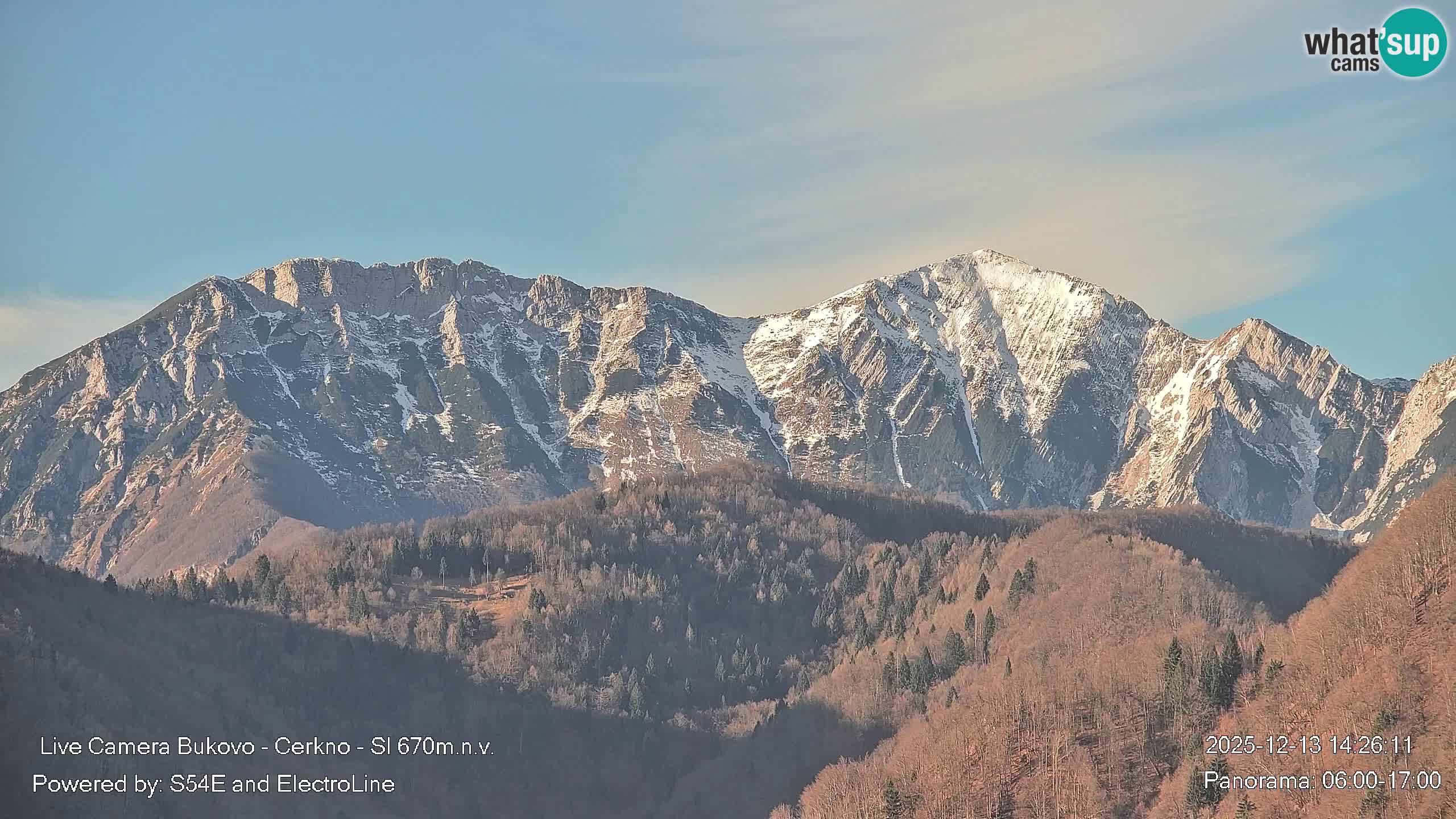 Webcam Bukovo – Baška grapa | Cerkno | Slovenia