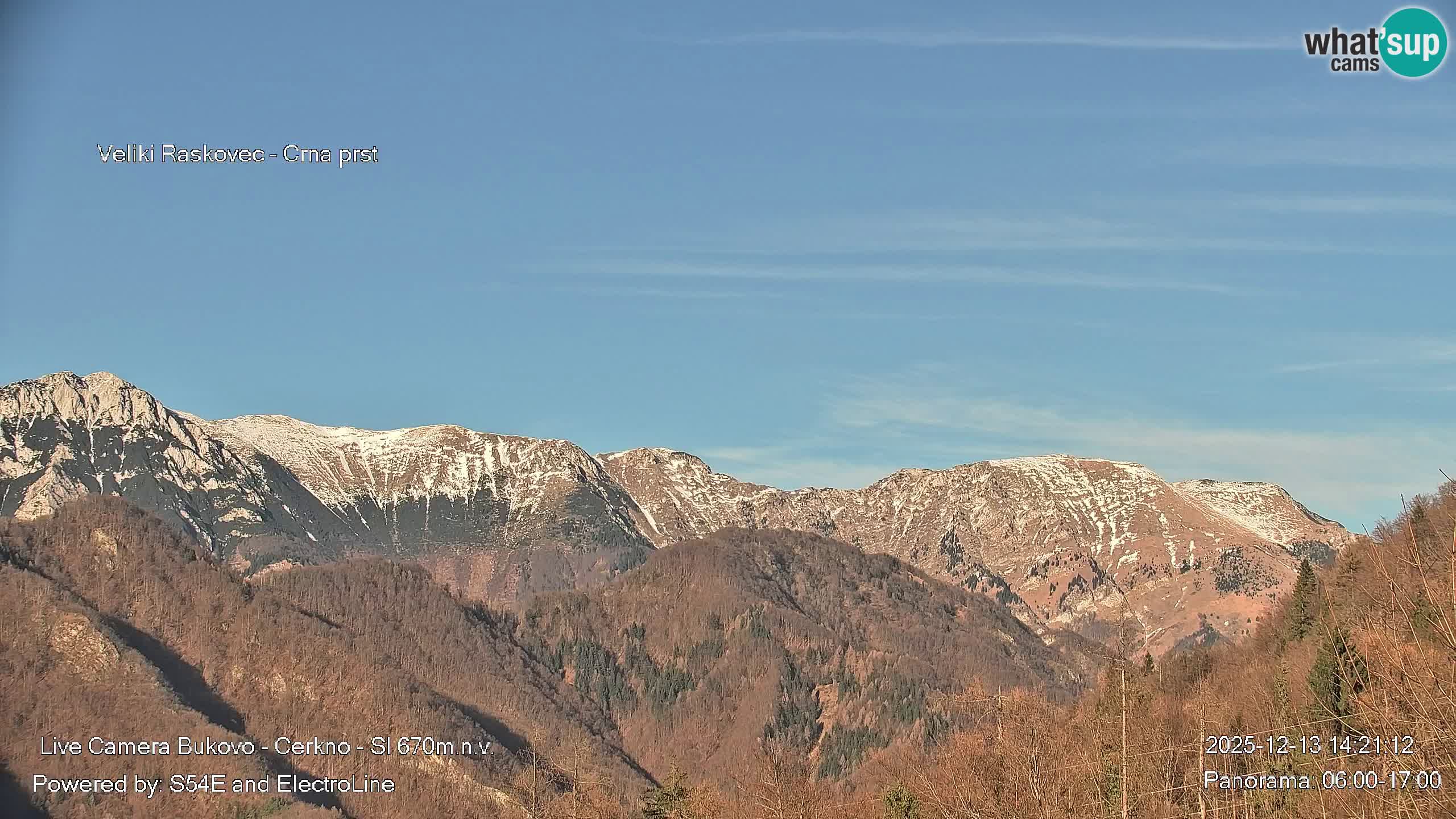 Bukovo Webcam – Baška grapa | Cerkno | Slowenien
