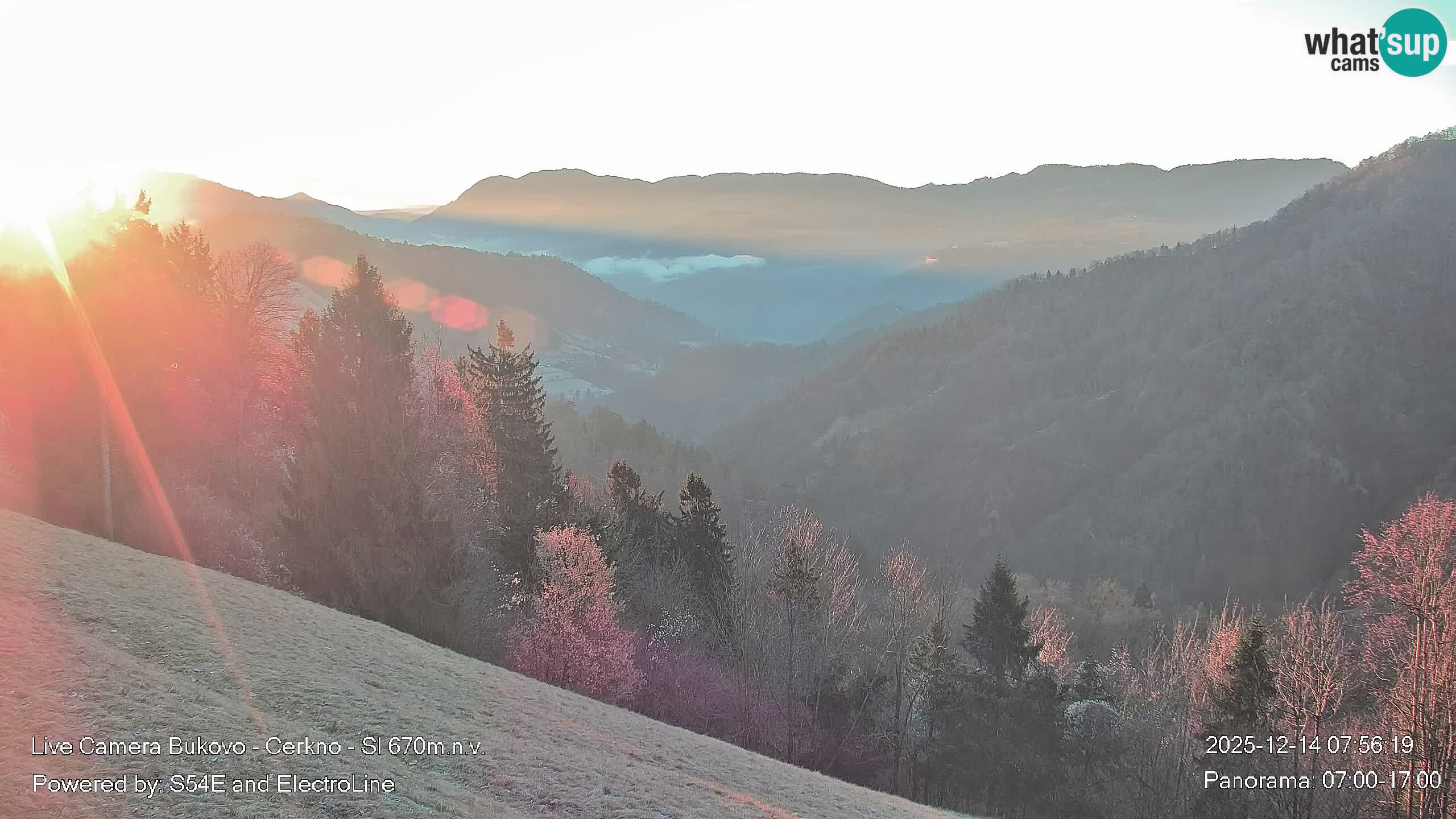 Webcam Bukovo – Baška grapa | Cerkno | Slovénie