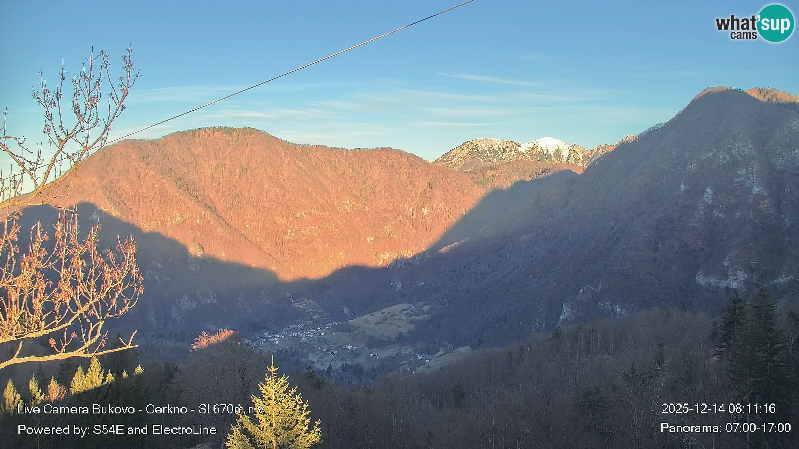 Webcam Bukovo – Baška grapa | Cerkno | Slovenia
