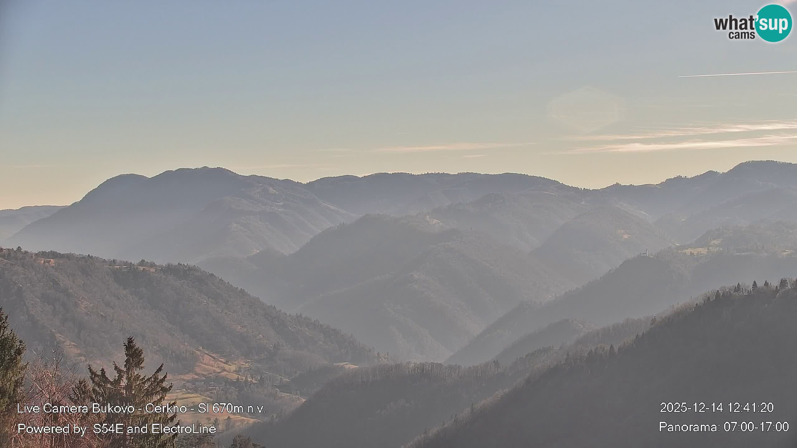 Web kamera Bukovo – Baška grapa | Cerkno | Slovenija