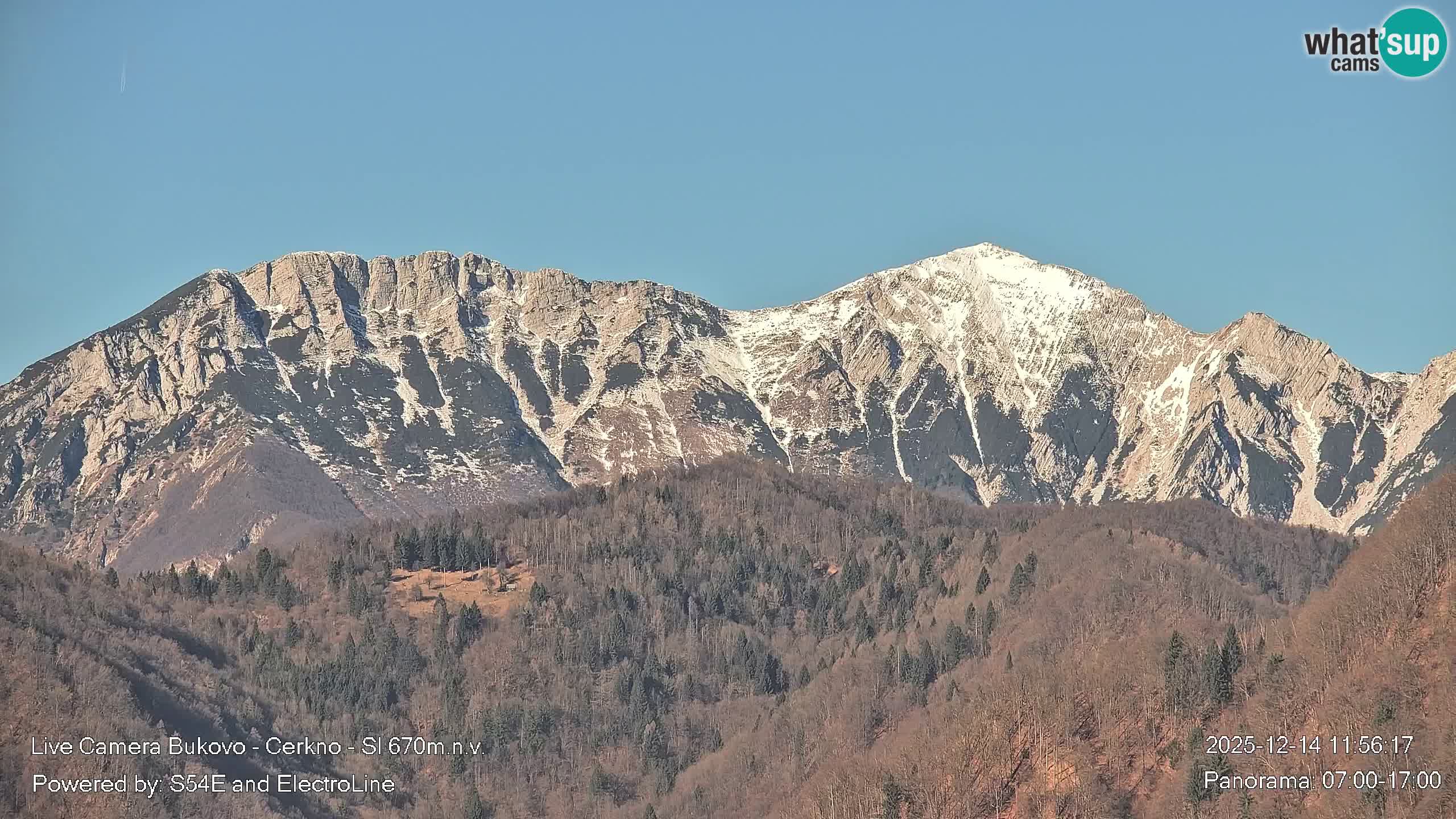 Webcam en vivo Bukovo – Baška grapa | Cerkno | Eslovenia