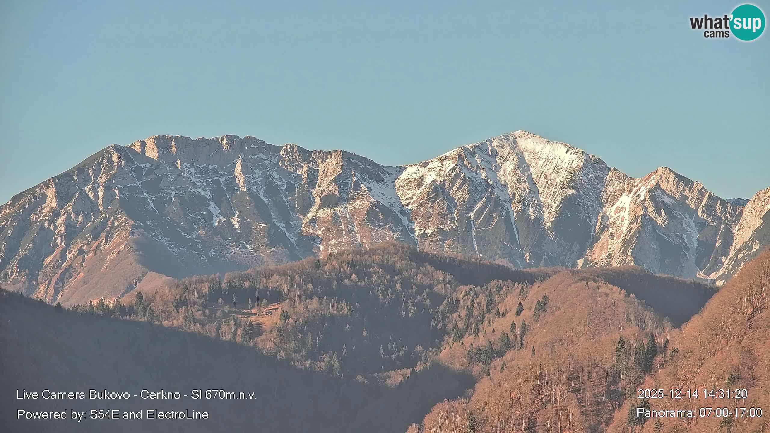 Webcam Bukovo – Baška grapa | Cerkno | Slovenia