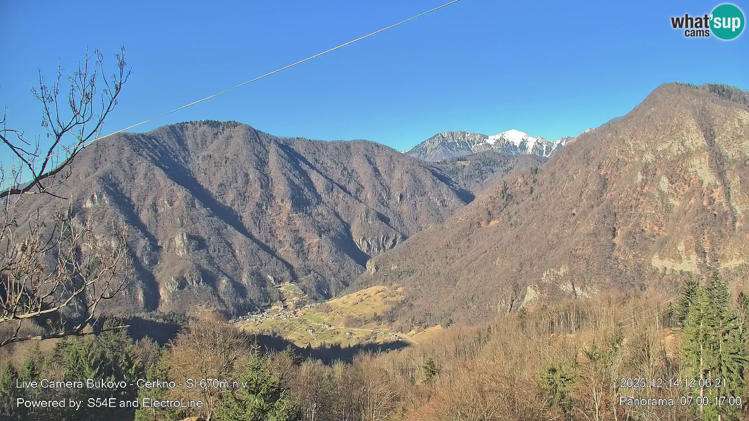 Bukovo Webcam – Baška grapa | Cerkno | Slowenien