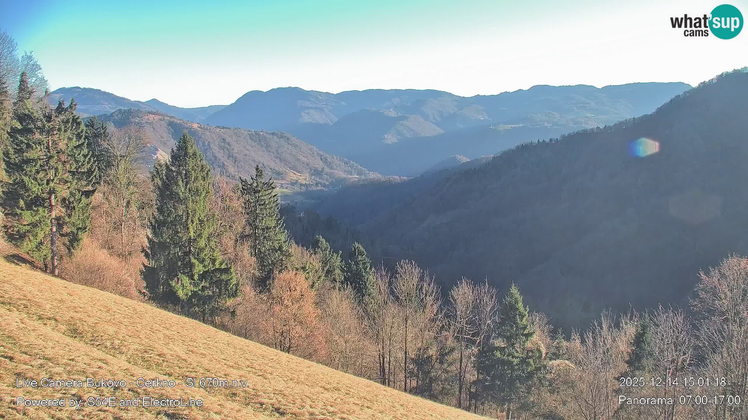 Webcam Bukovo – Baška grapa | Cerkno | Slovénie