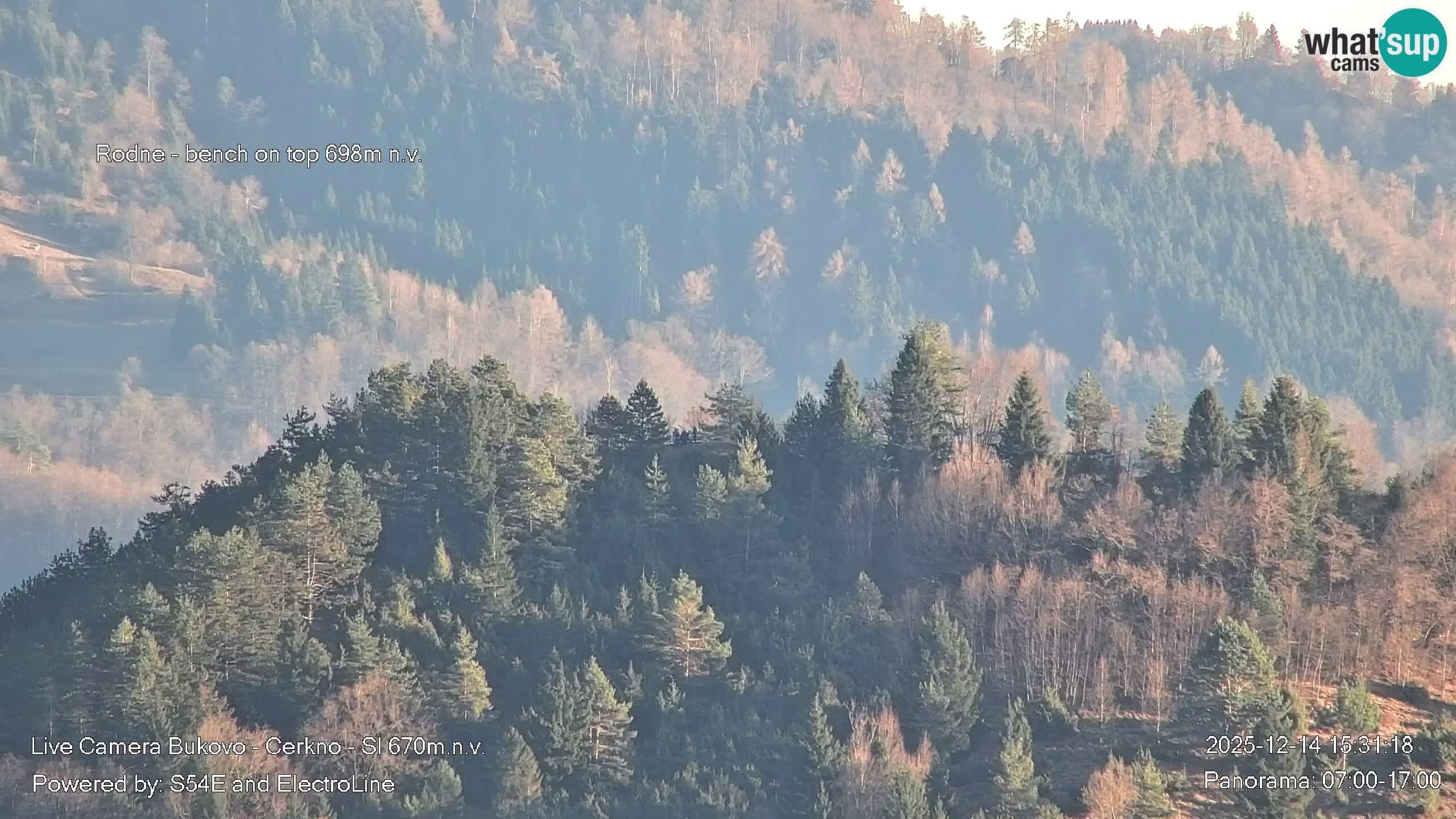 Web kamera Bukovo – Baška grapa | Cerkno | Slovenija