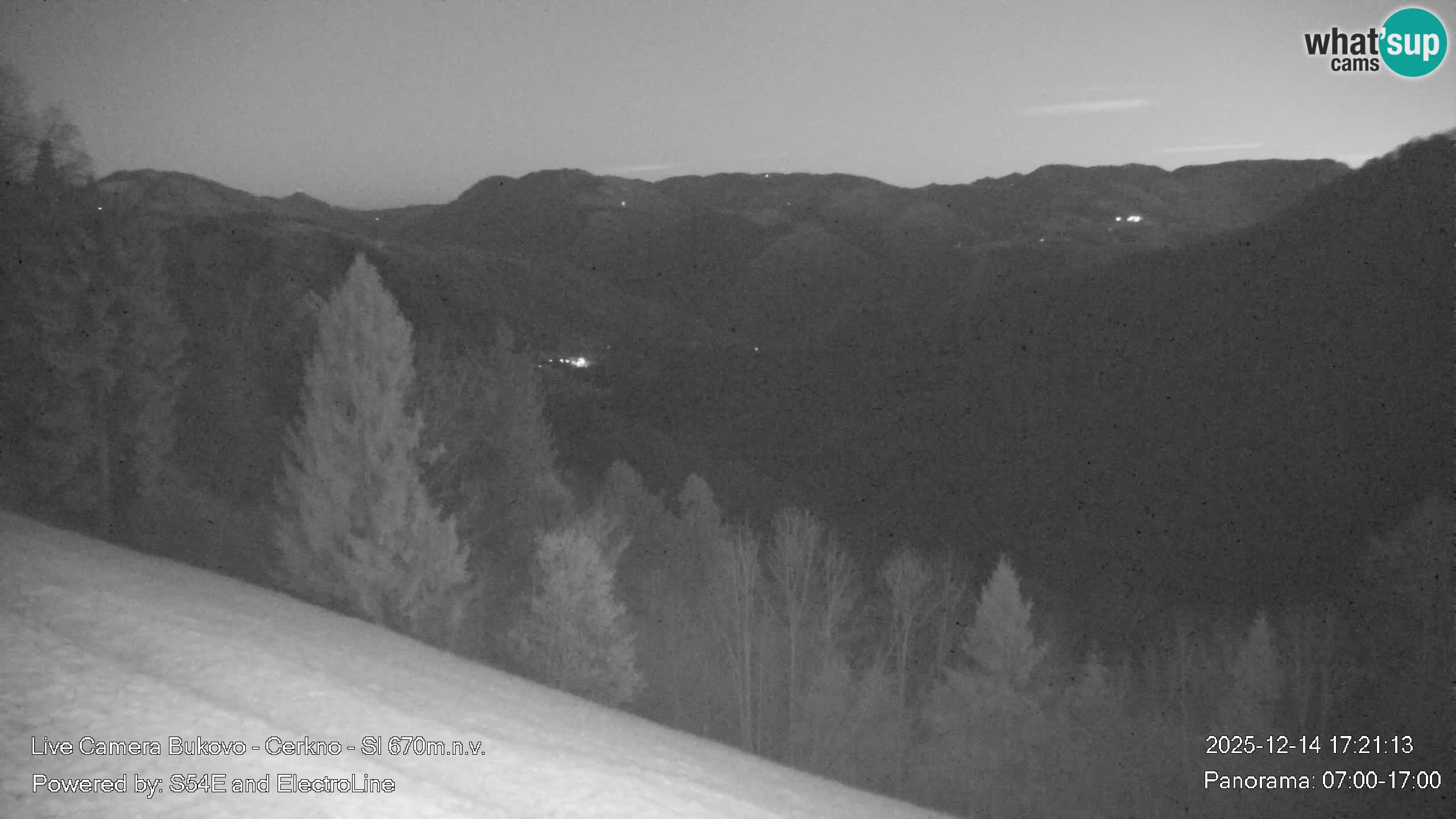 Web kamera Bukovo – Baška grapa | Cerkno | Slovenija