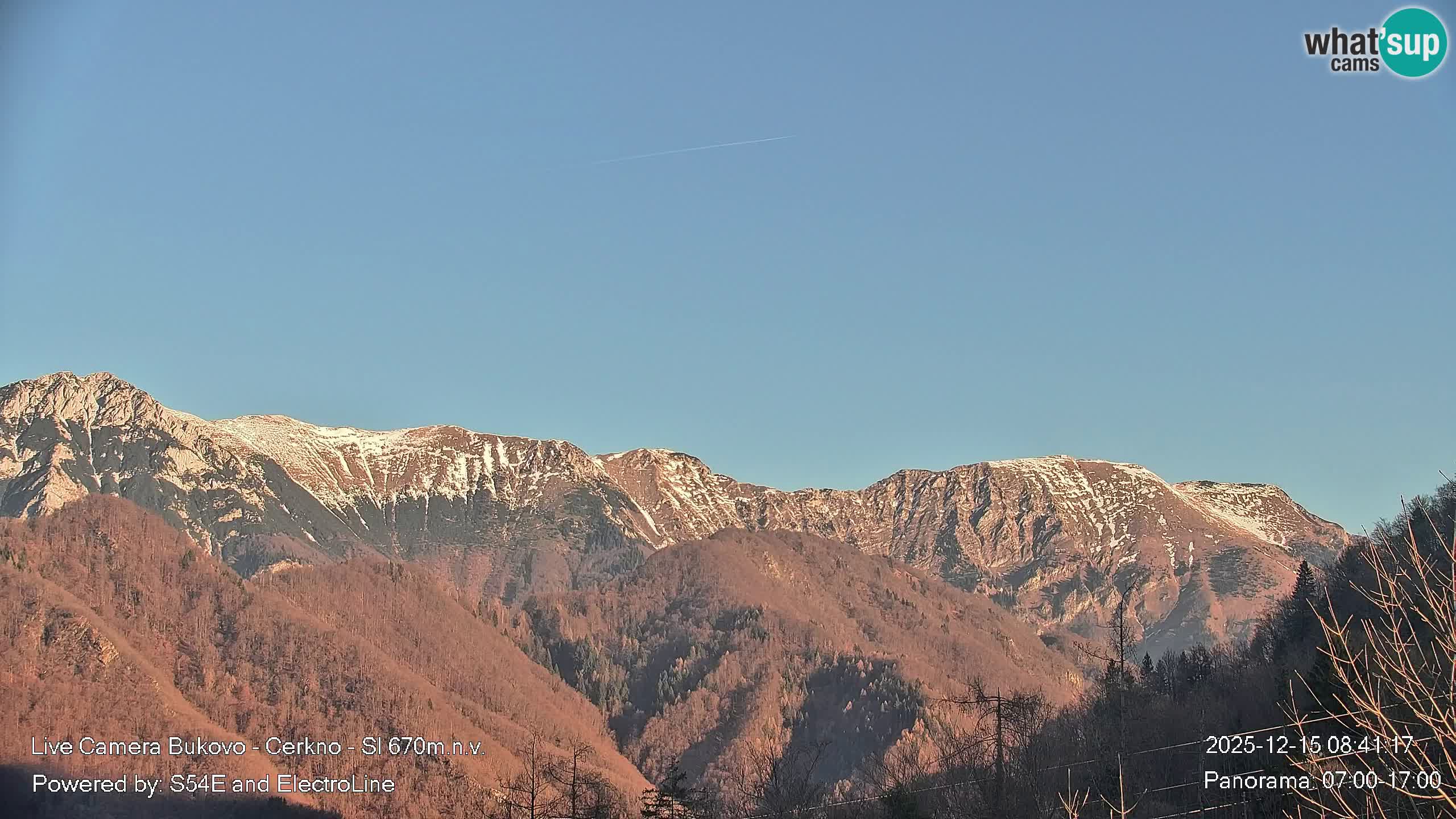 Webcam Bukovo – Baška grapa | Cerkno | Slovénie