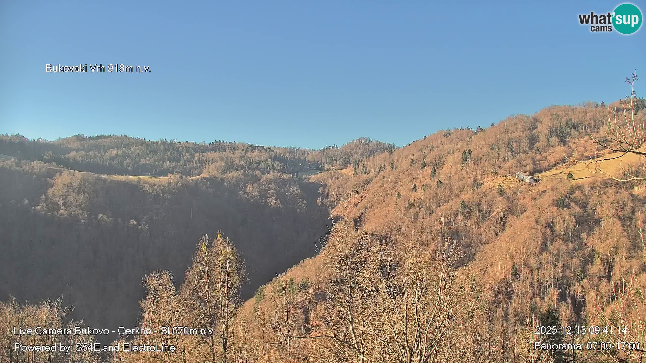 Bukovo Webcam – Baška grapa | Cerkno | Slowenien