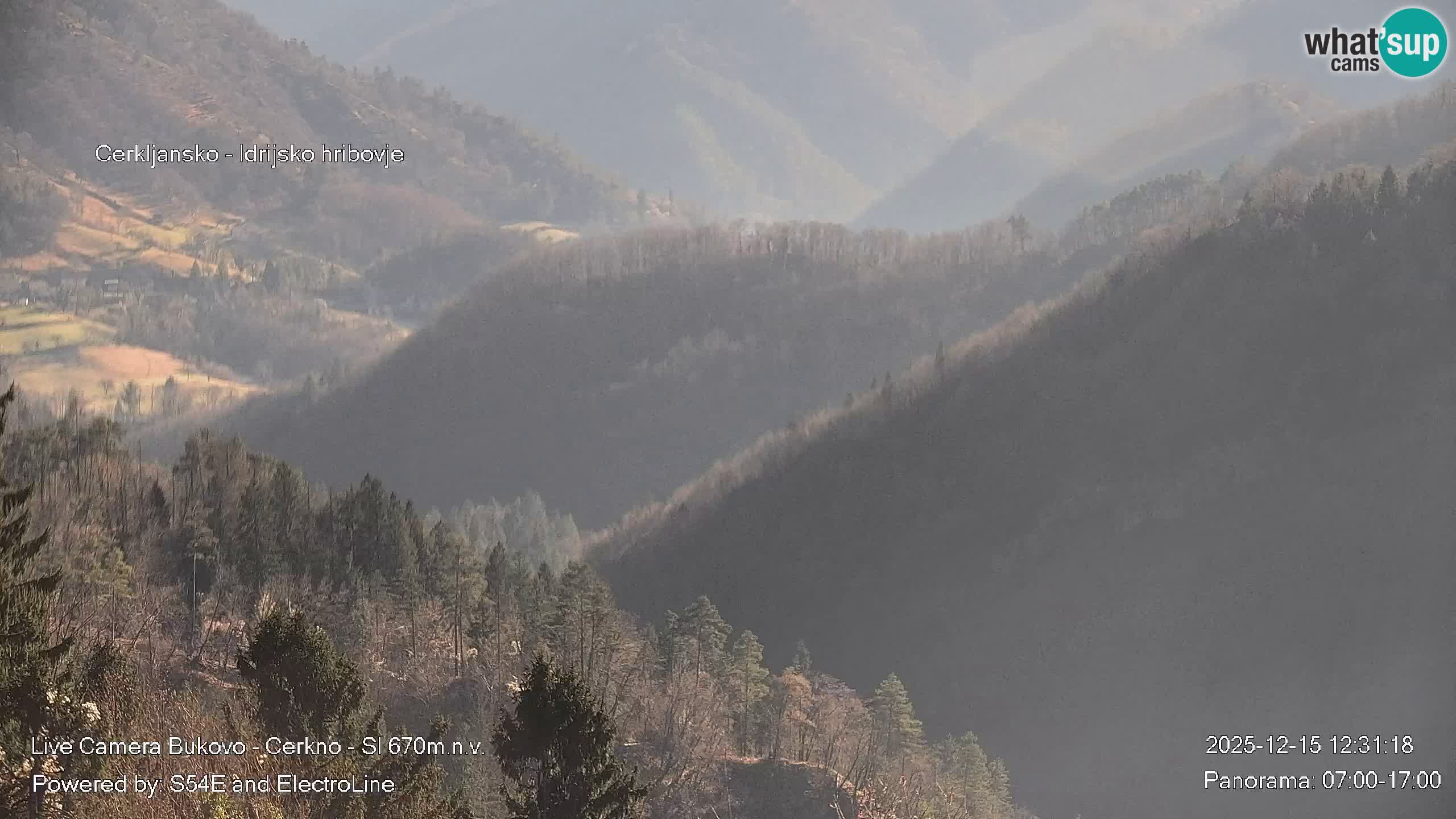 Webcam en vivo Bukovo – Baška grapa | Cerkno | Eslovenia
