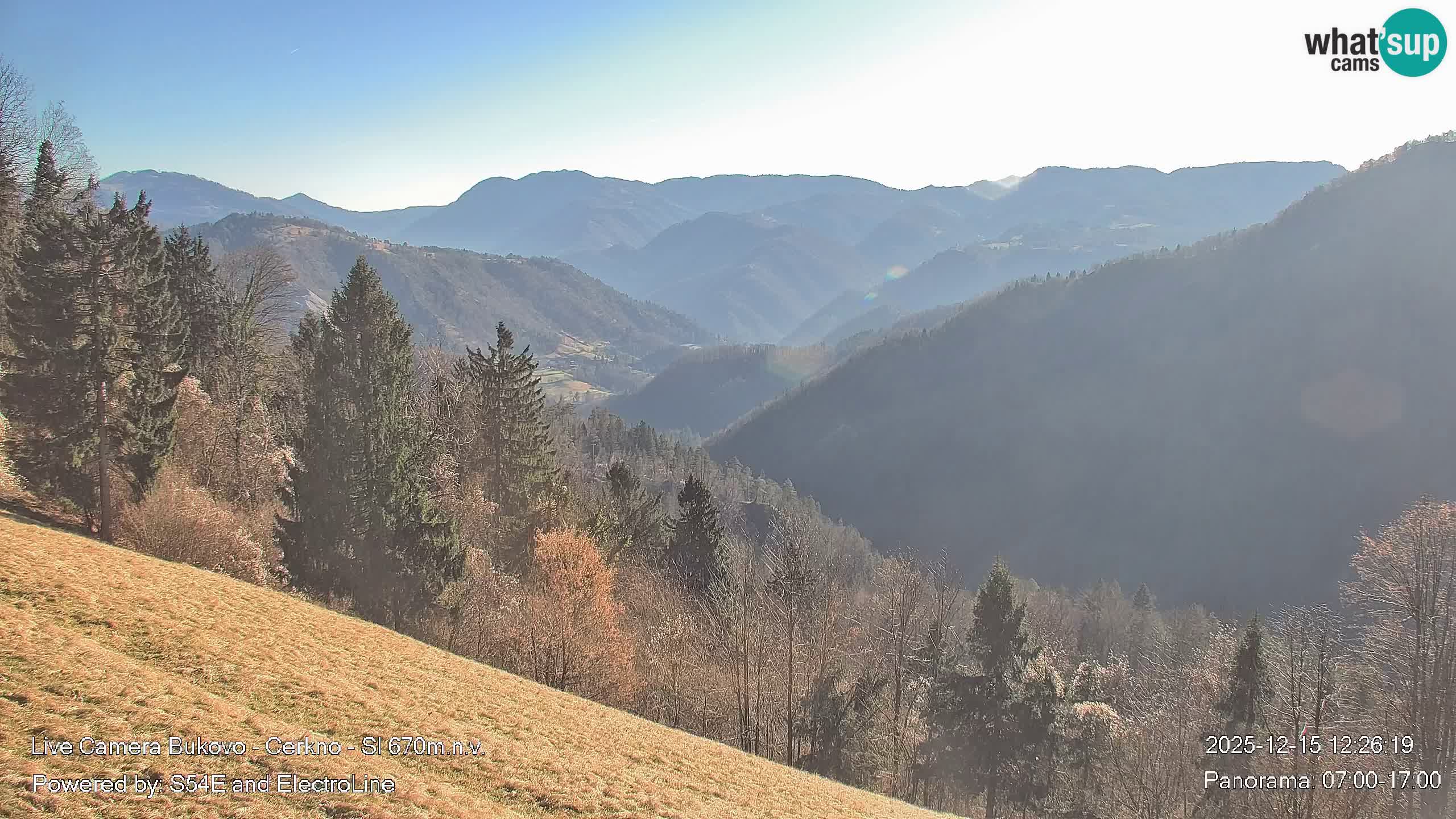 Webcam en vivo Bukovo – Baška grapa | Cerkno | Eslovenia